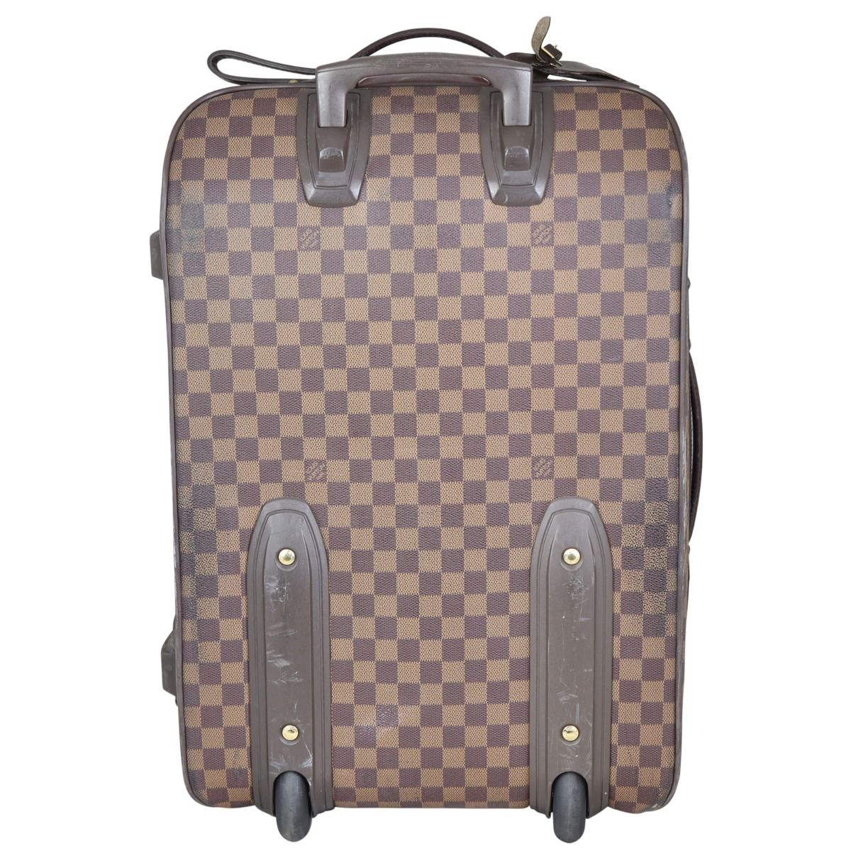 LOUIS VUITTON Damier Ebene Pegase 55 Suitcase Roller Luggage