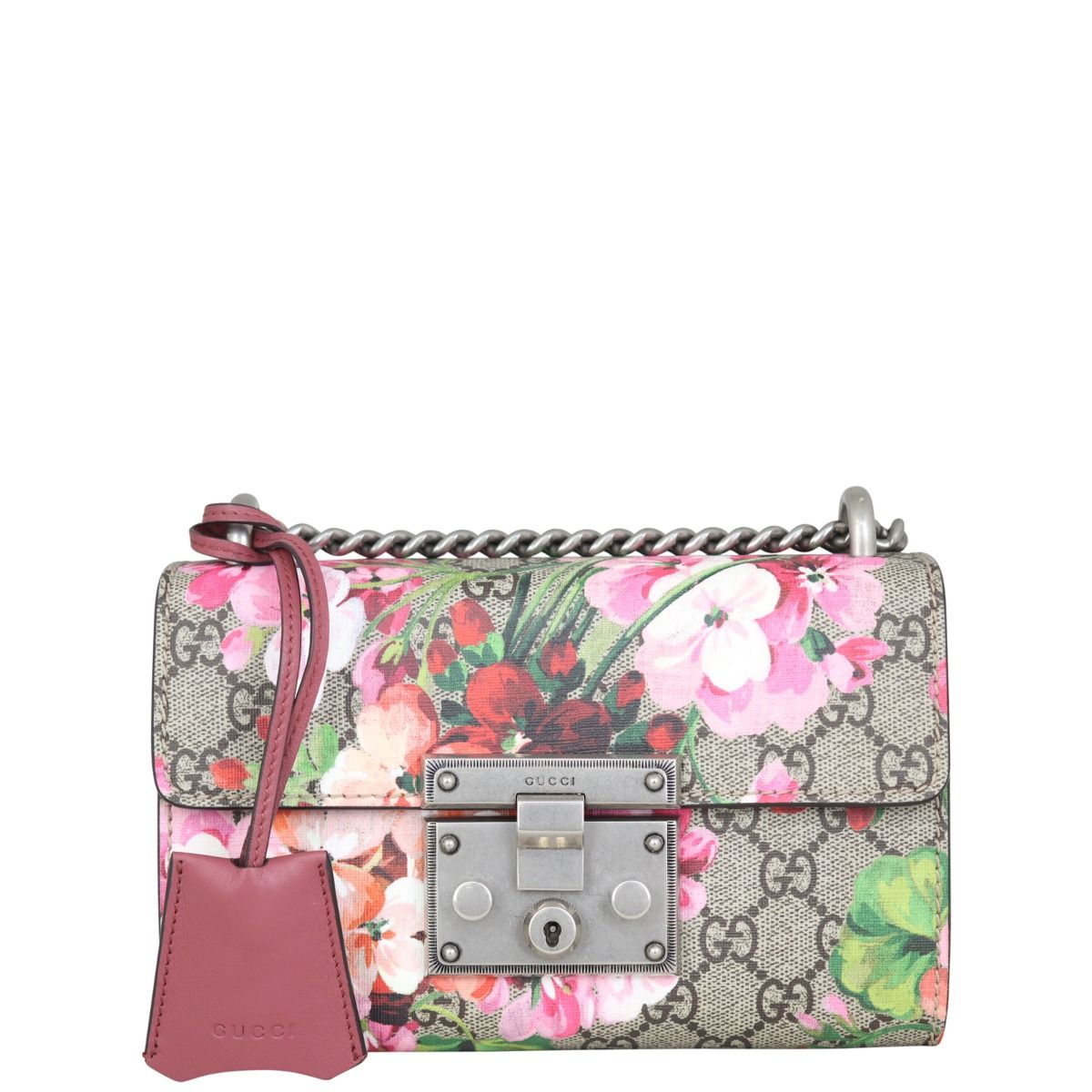 Gucci white padlock bag hotsell
