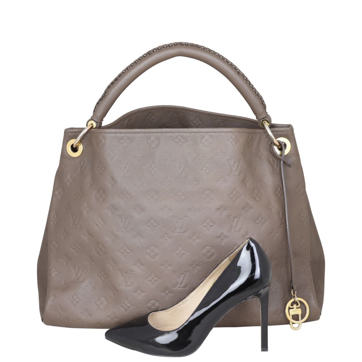 Louis Vuitton Artsy MM Monogram Empreinte Gold Tone Hardware