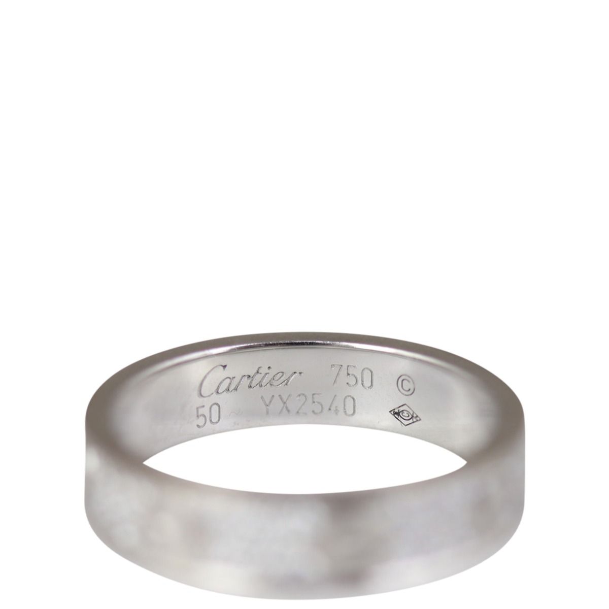 Cartier Love Diamond Paved 18k White Gold Ring