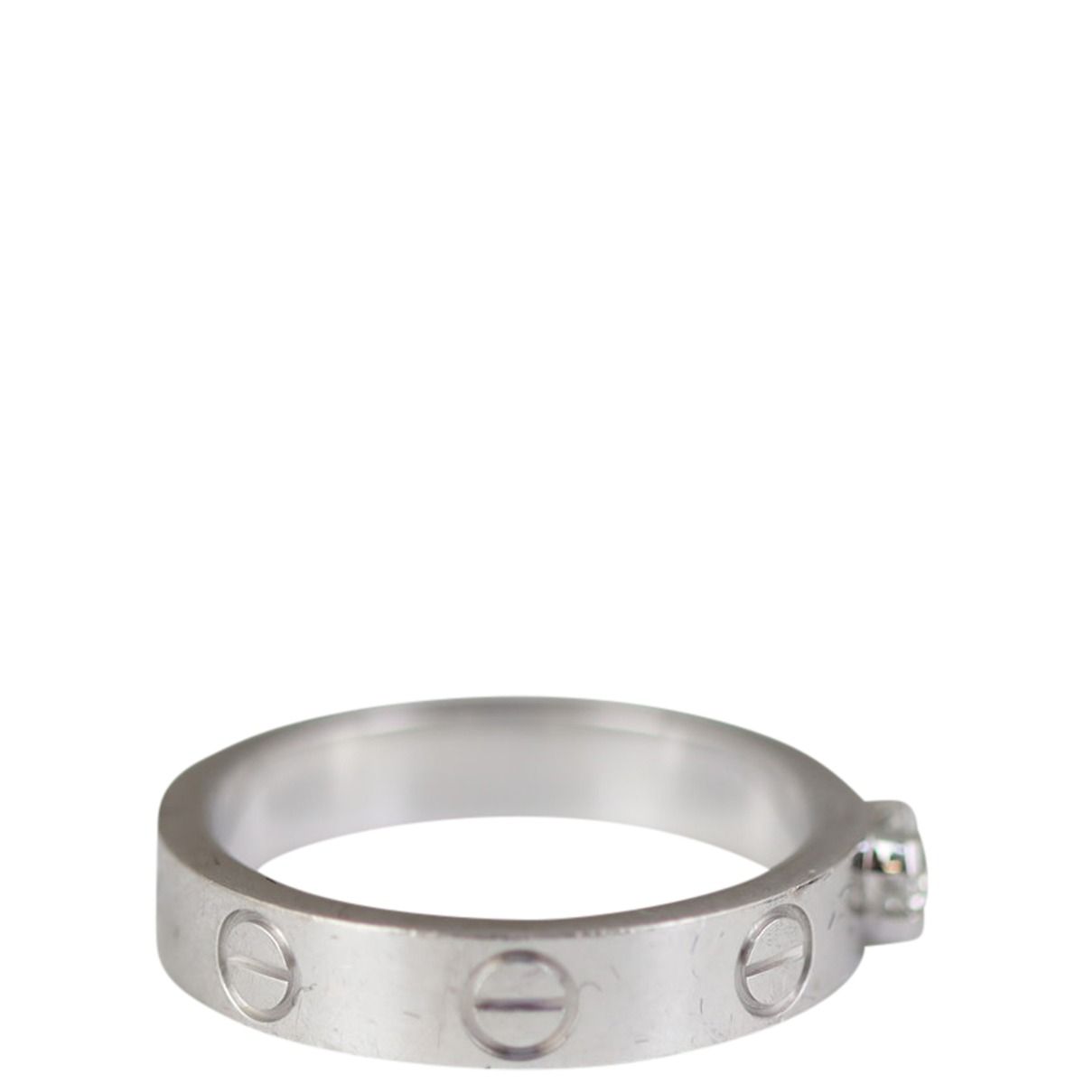 Cartier love solitaire ring price clearance