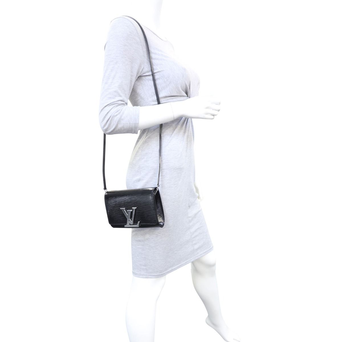 Louis Vuitton Bag Louise Pm Epi Electric Black Leather Shoulder Clutch Woc  A849 ref.639510 - Joli Closet