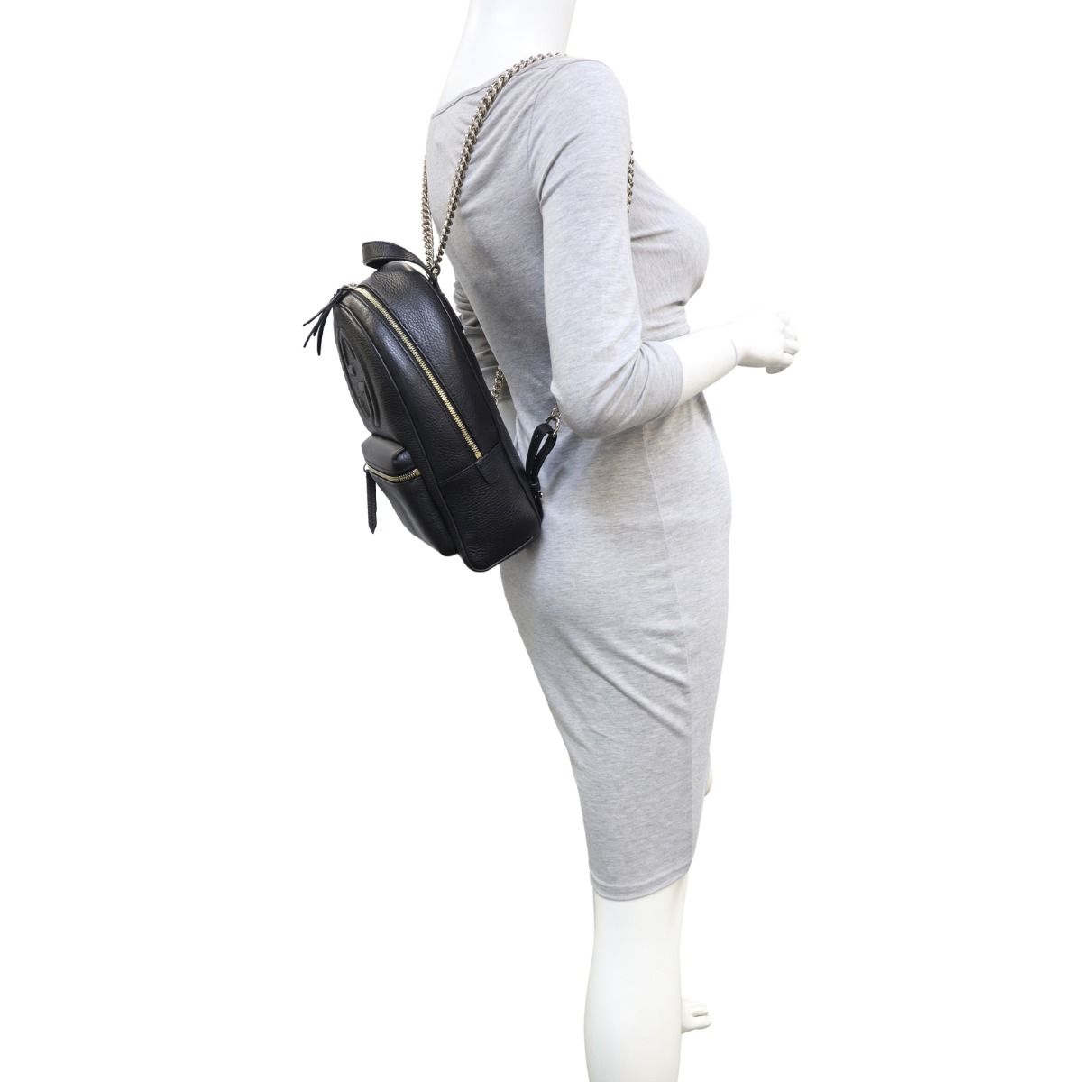 Gucci women's black gg soho backpack sale