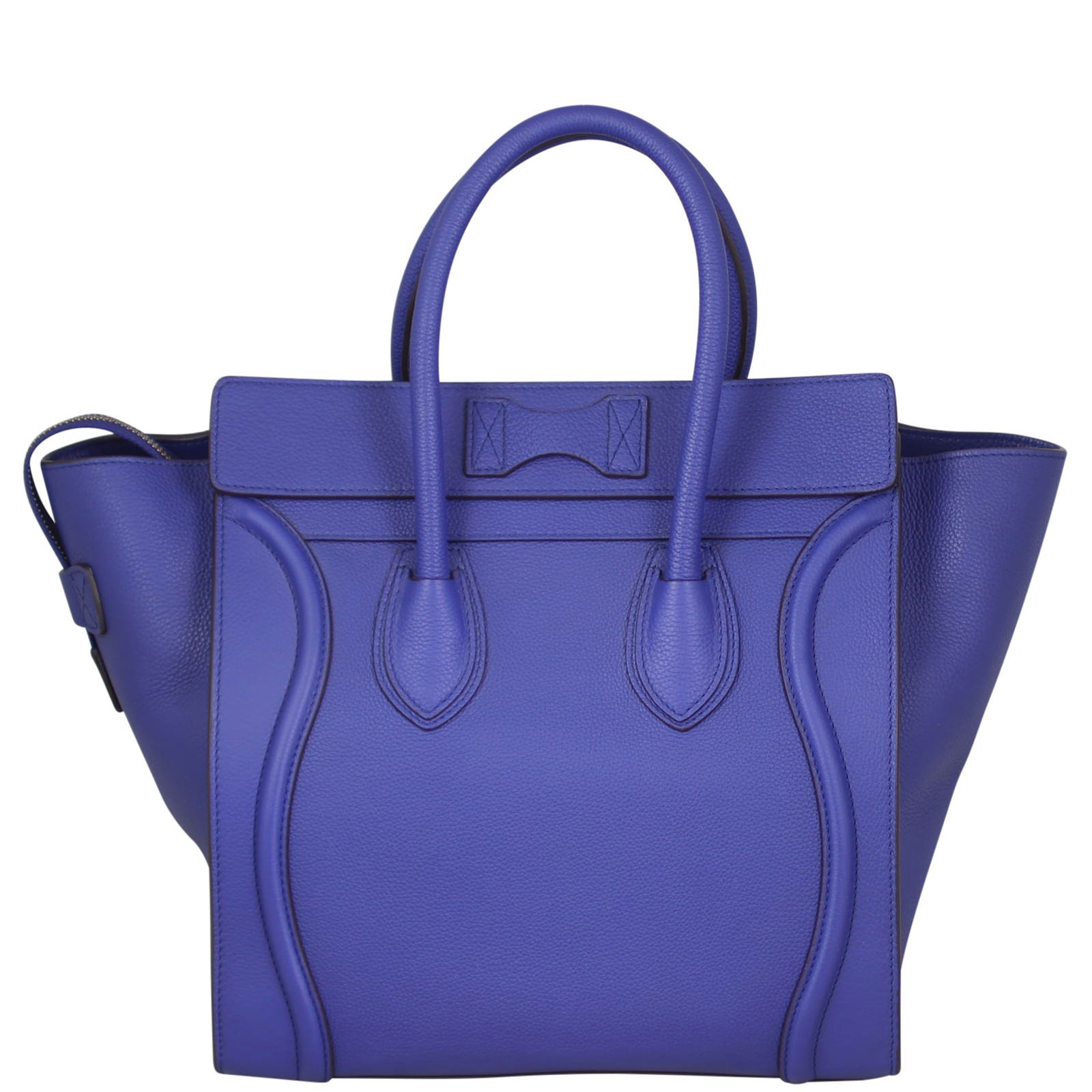 Celine mini luggage blue discount