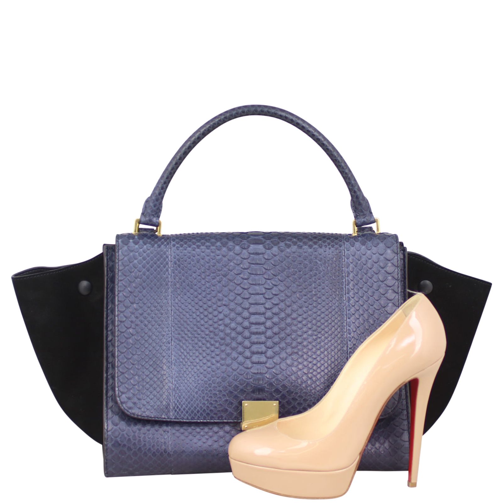 Celine trapeze python cheap