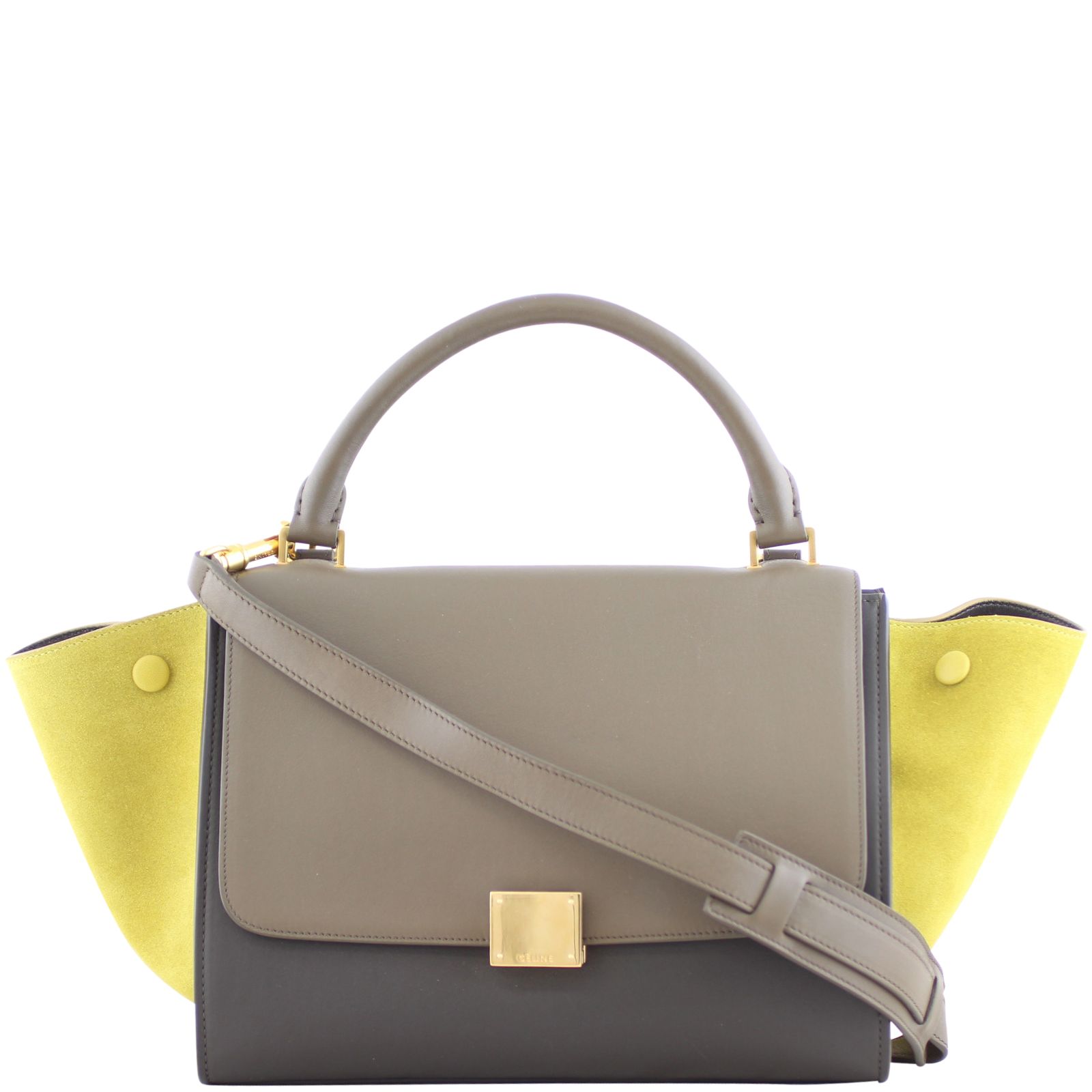 Celine Trapeze Tricolour Small