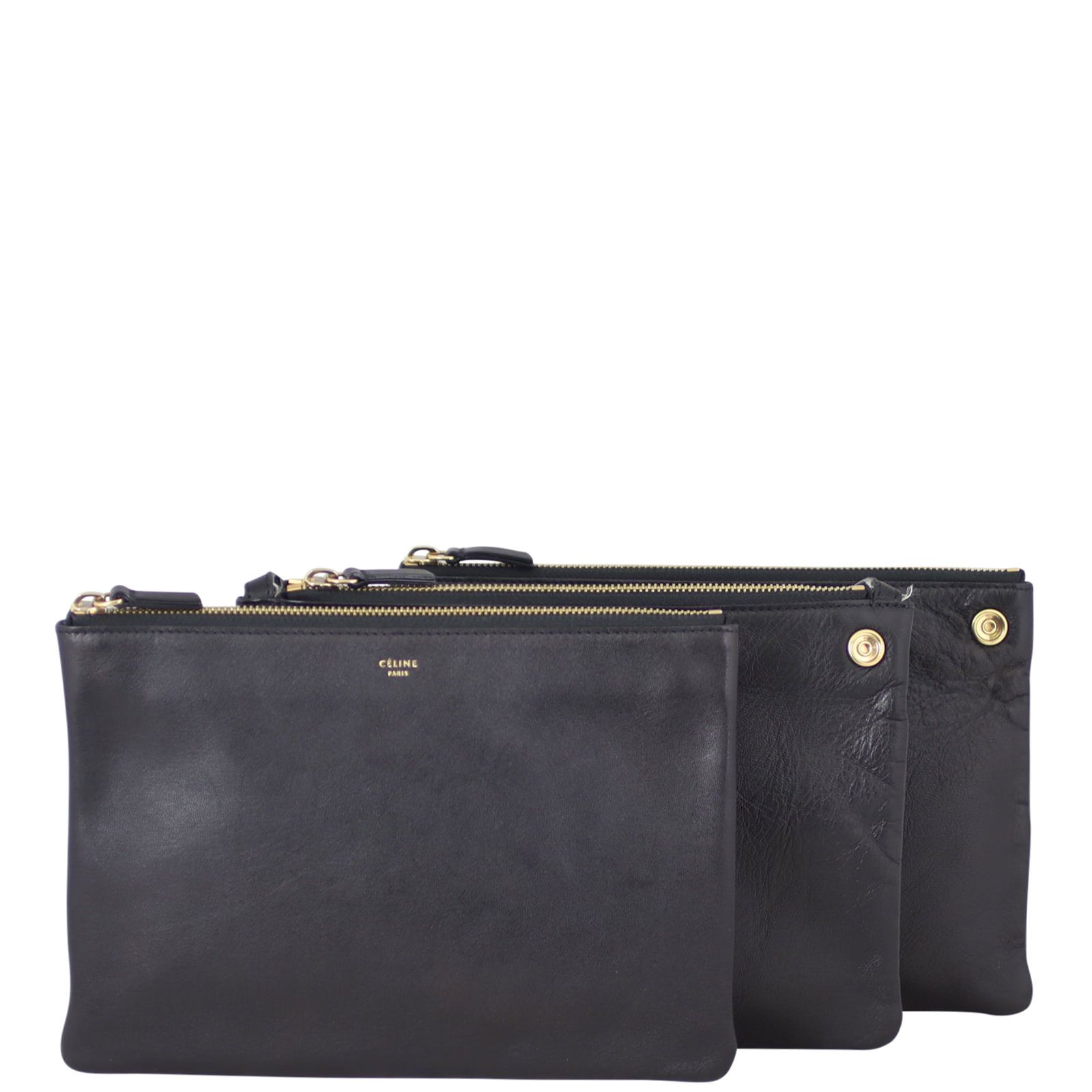 Celine trio large black on sale
