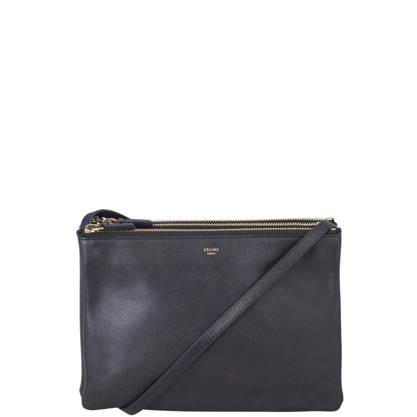 Celine trio bag large black new arrivals