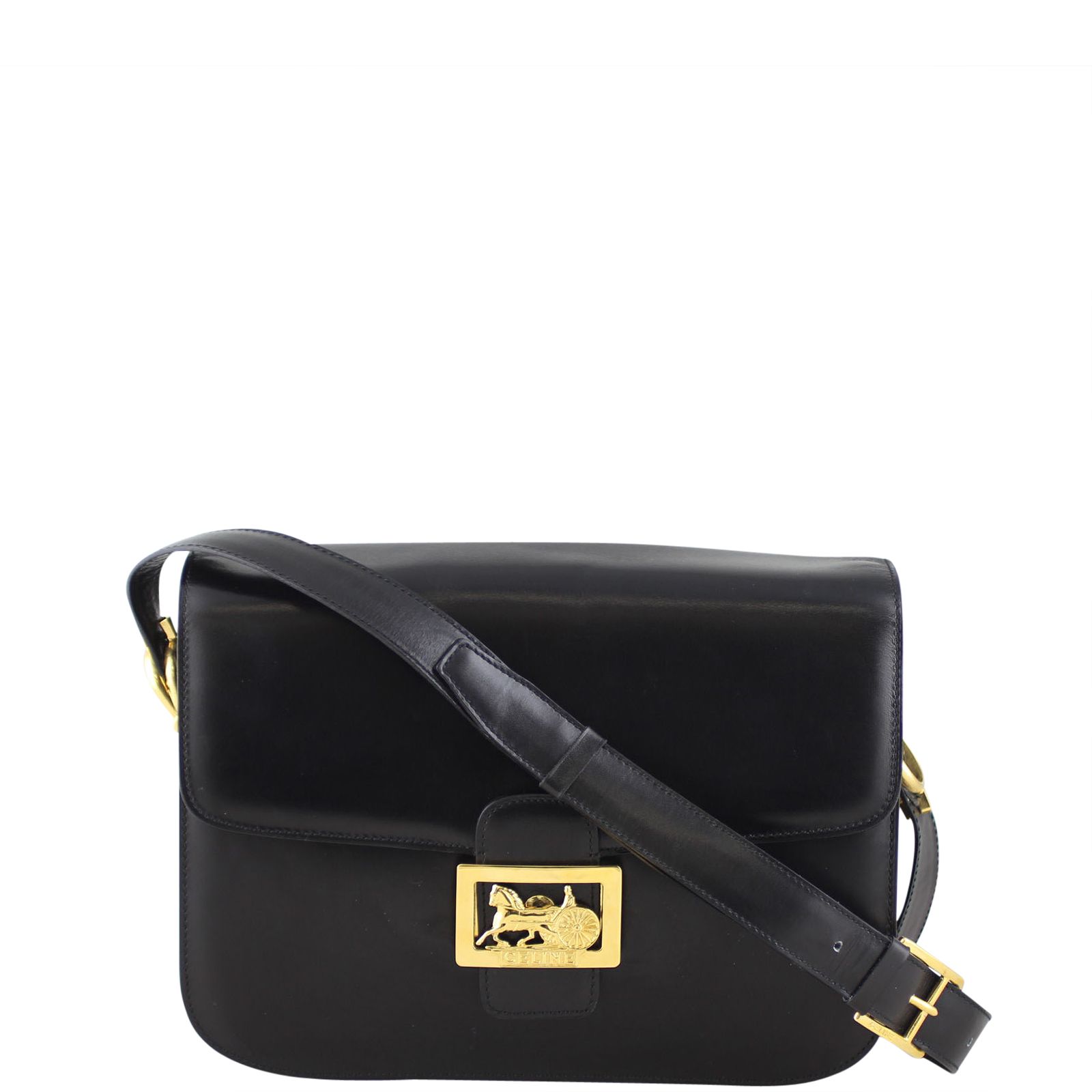 Celine Vintage Horse and Carriage Buckle