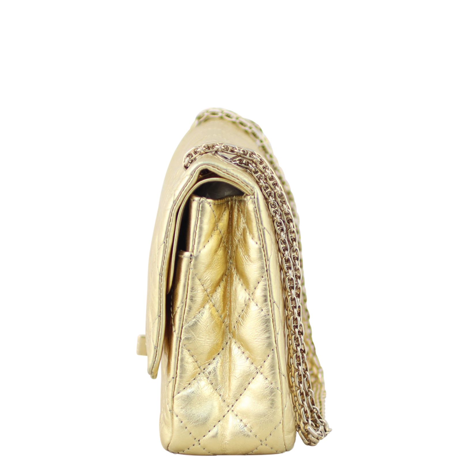 Chanel 2.55 gold new arrivals