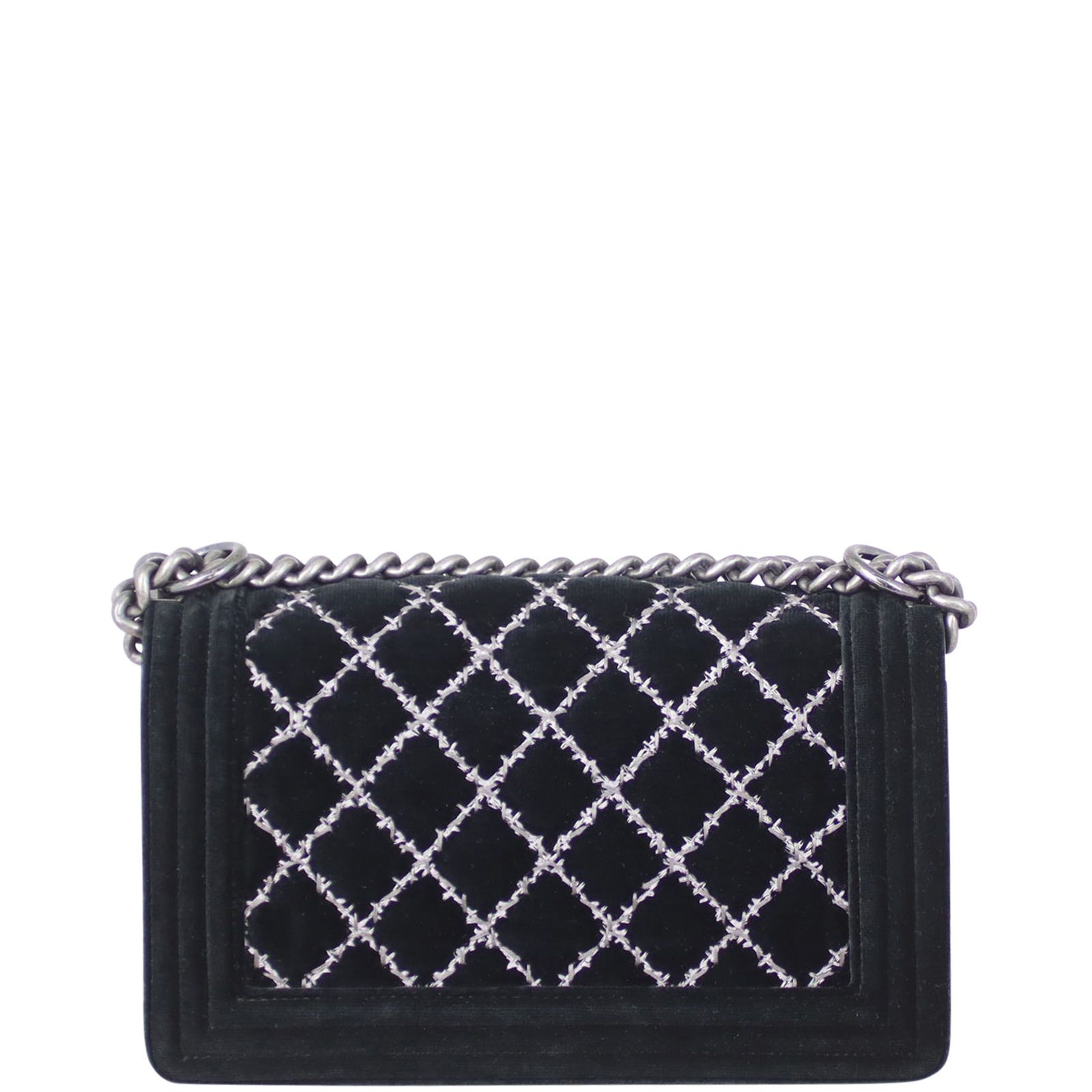 Chanel Boy Old Medium Velvet
