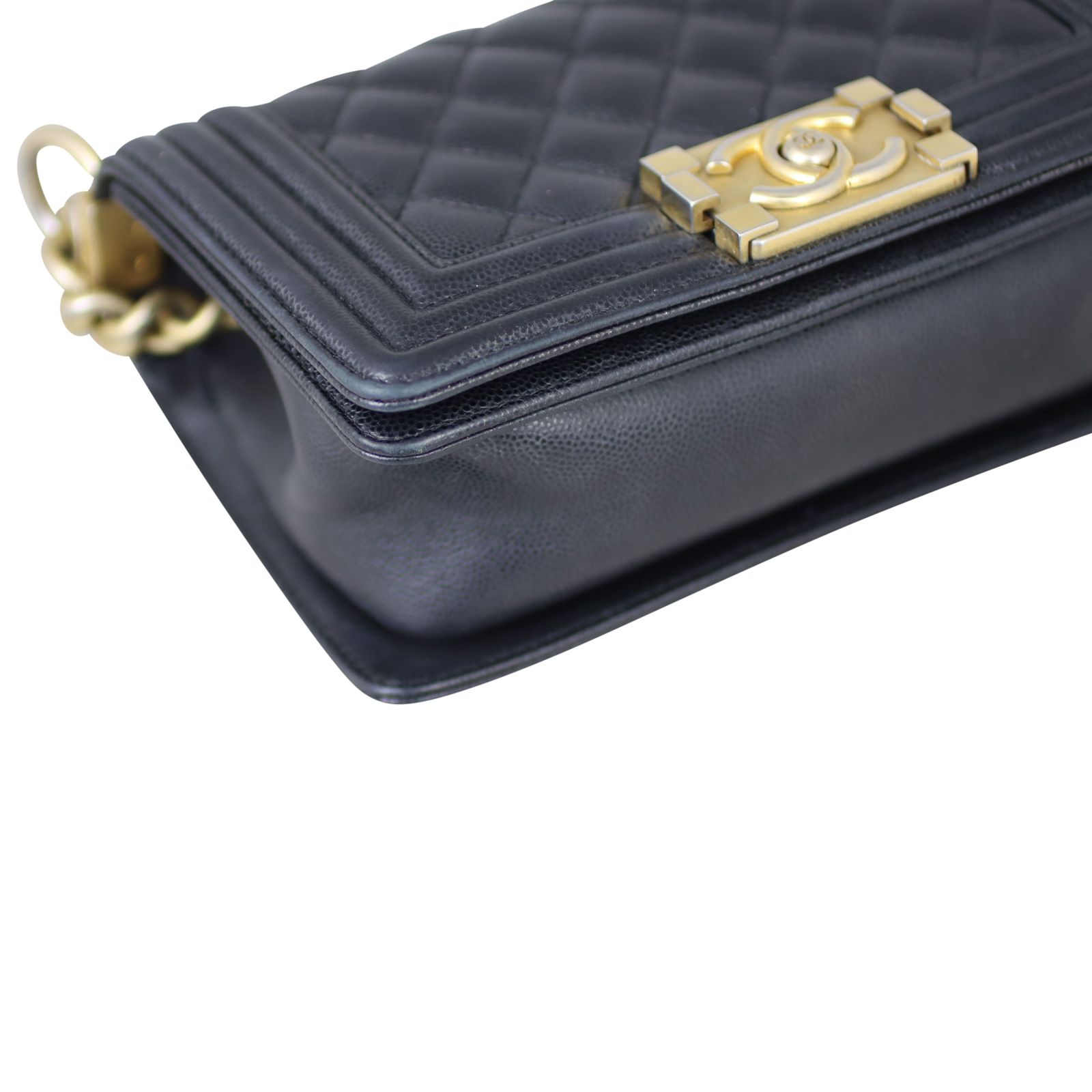 【希少】CHANEL BOY CHANEL 25 Chanel Boy Small | Black 25 Series
