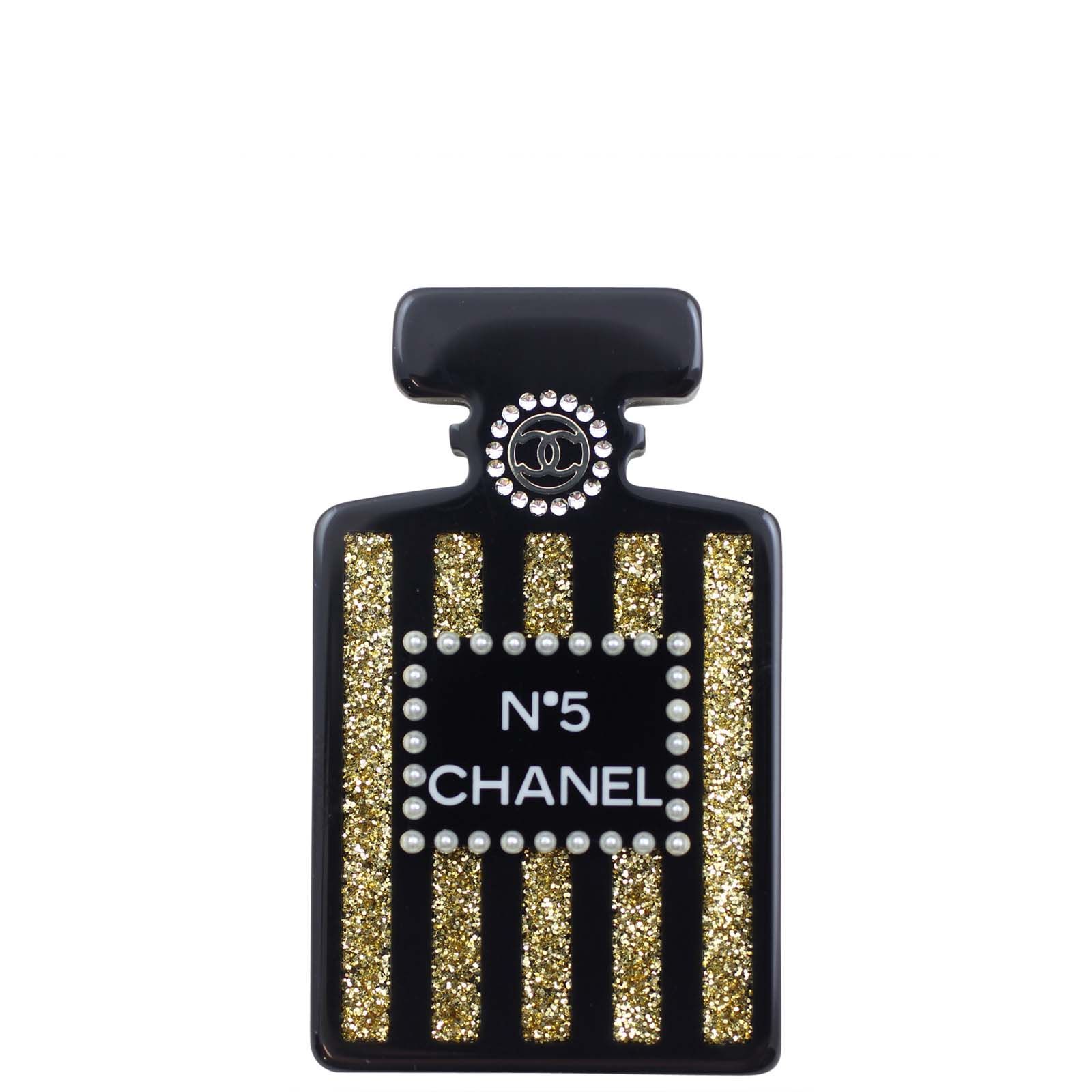 Chanel No.5 Bottle Brooch Resin