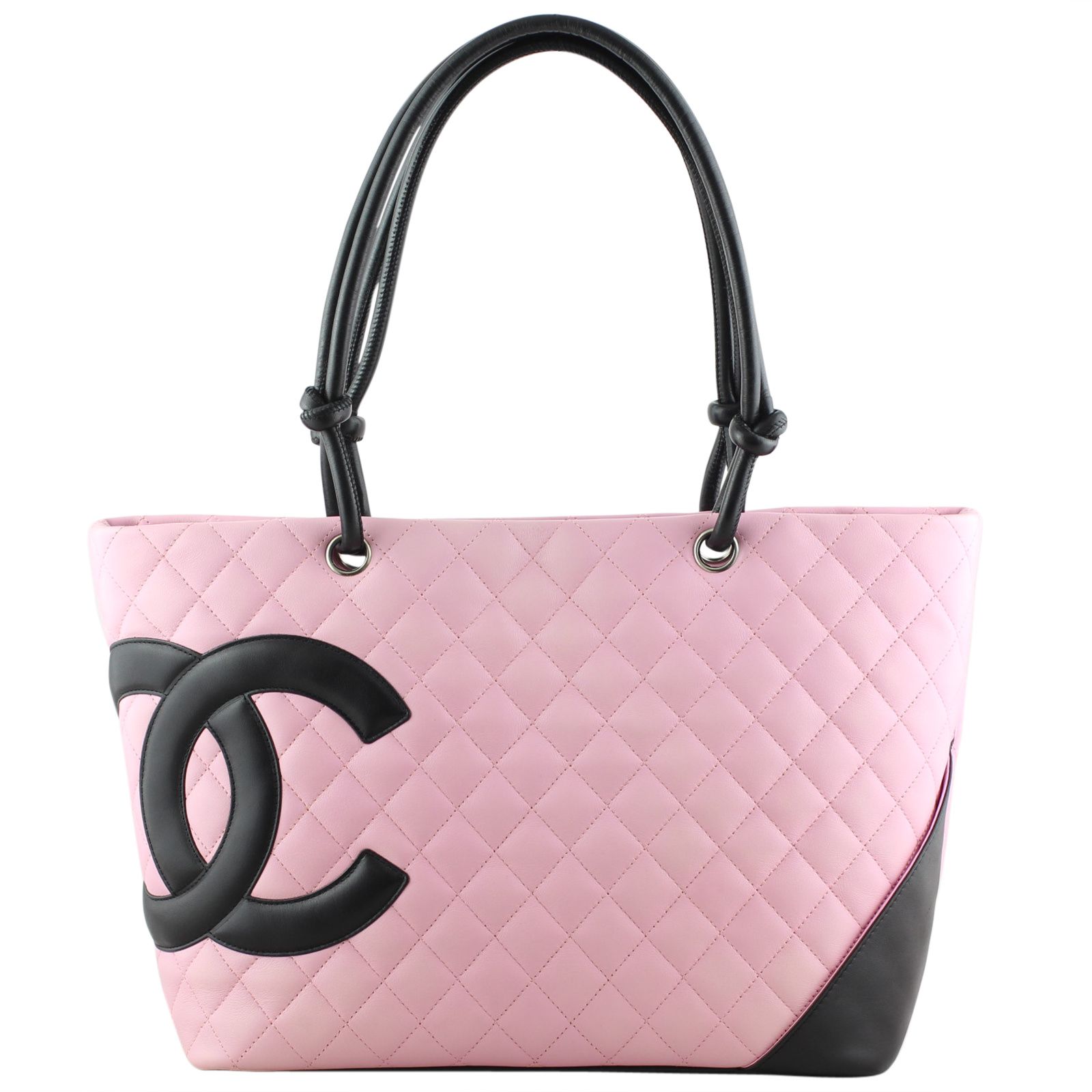 Large pink chanel bag shop