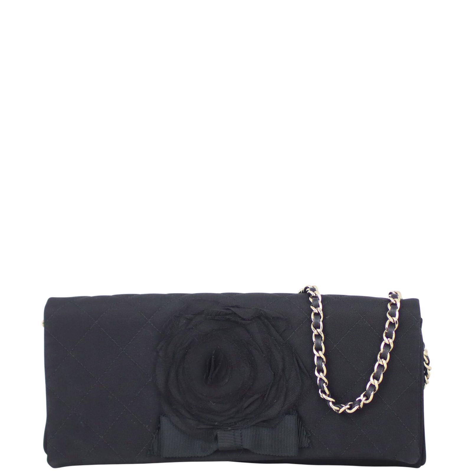 Chanel Camellia Evening Flap Bag
