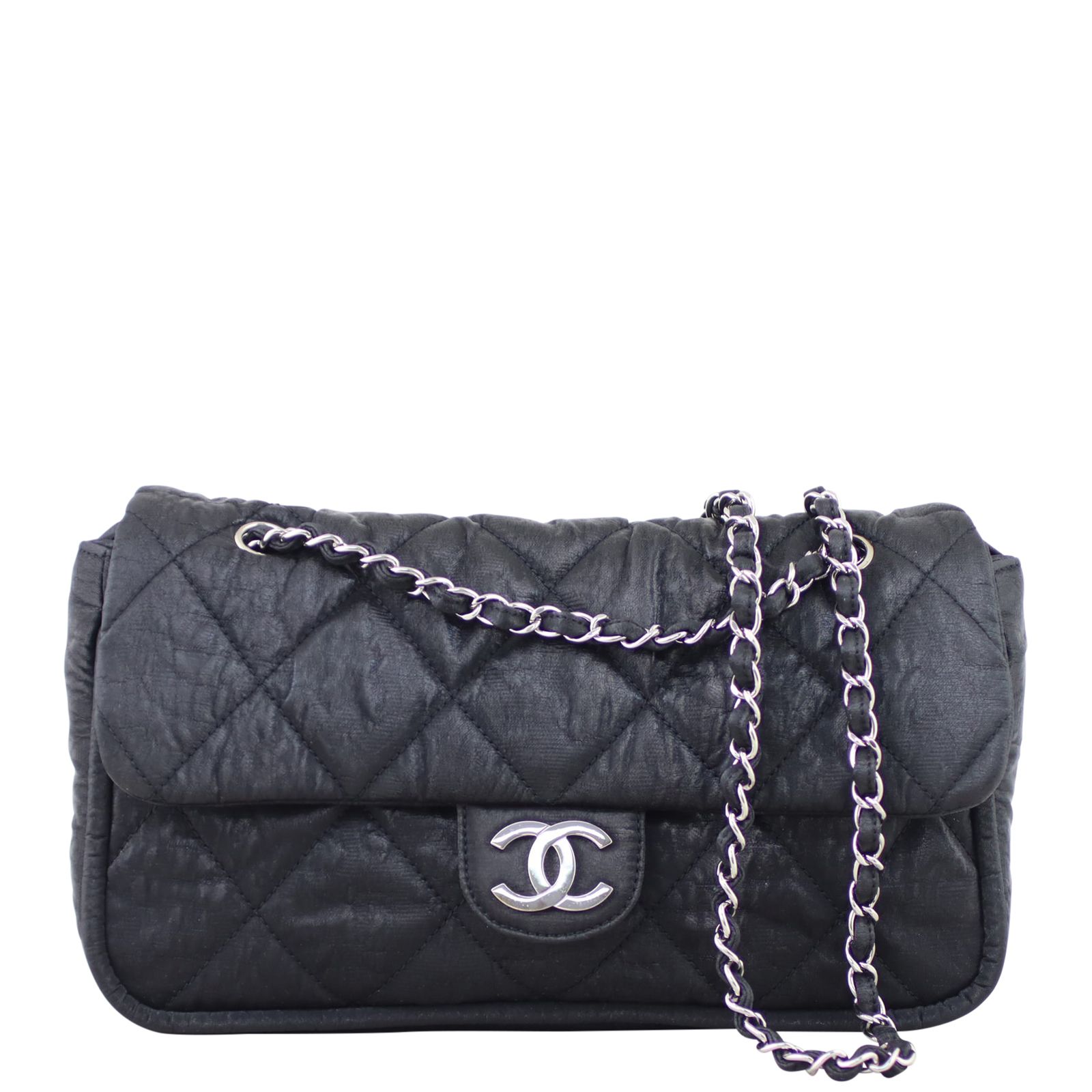 Metallic chanel bag on sale
