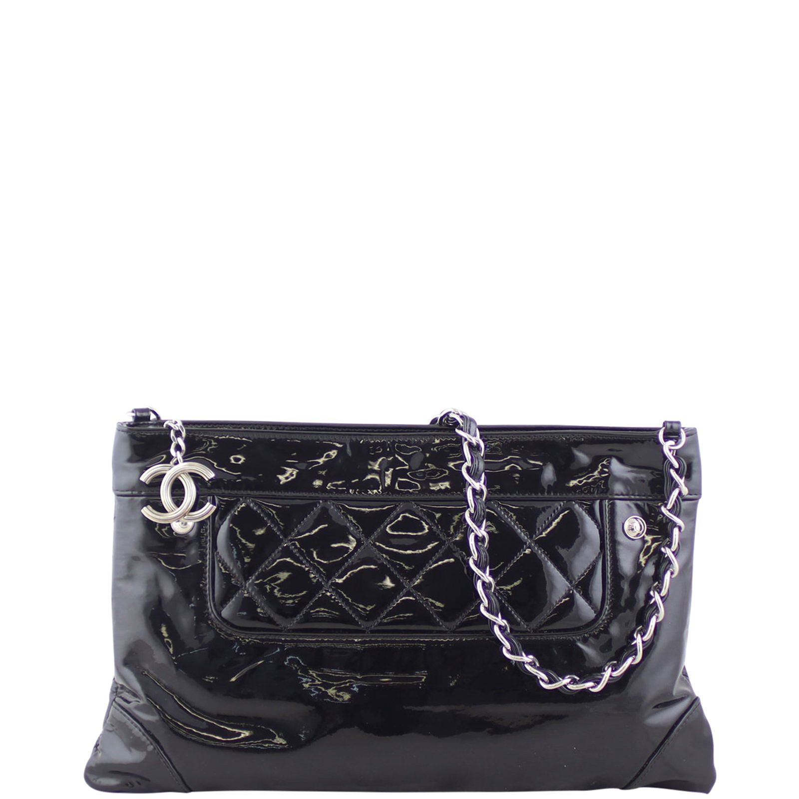 セットアップ chanel_cc_patent_shoulder_bag_ その他