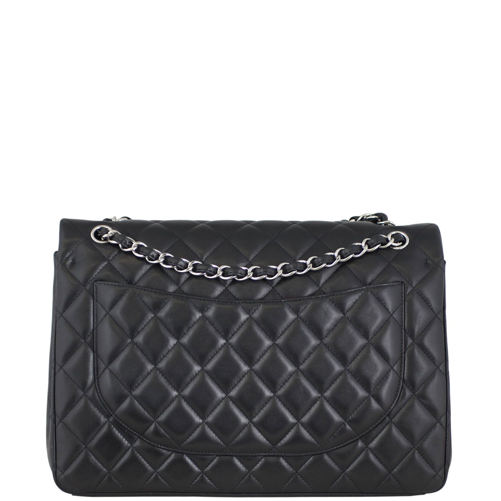 Chanel maxi double flap lambskin top