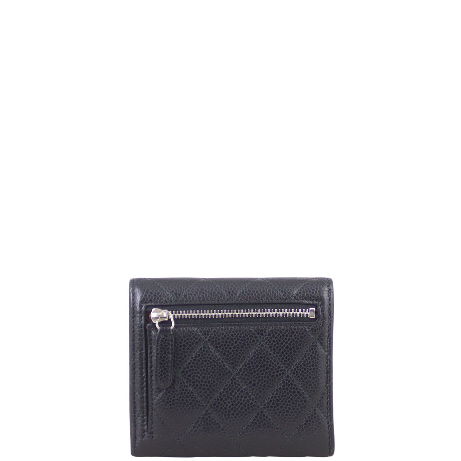 【無料郵送/関税込/正規品】 Chanel Small Classic Flap Wallet Classic small flap wallet - Lambskin & gold-tone metal
