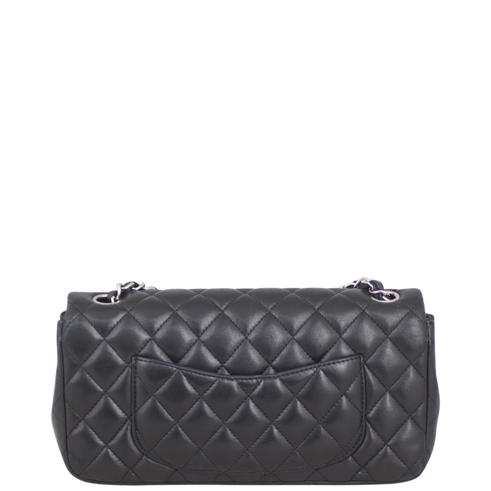 Chanel east west flap bag top