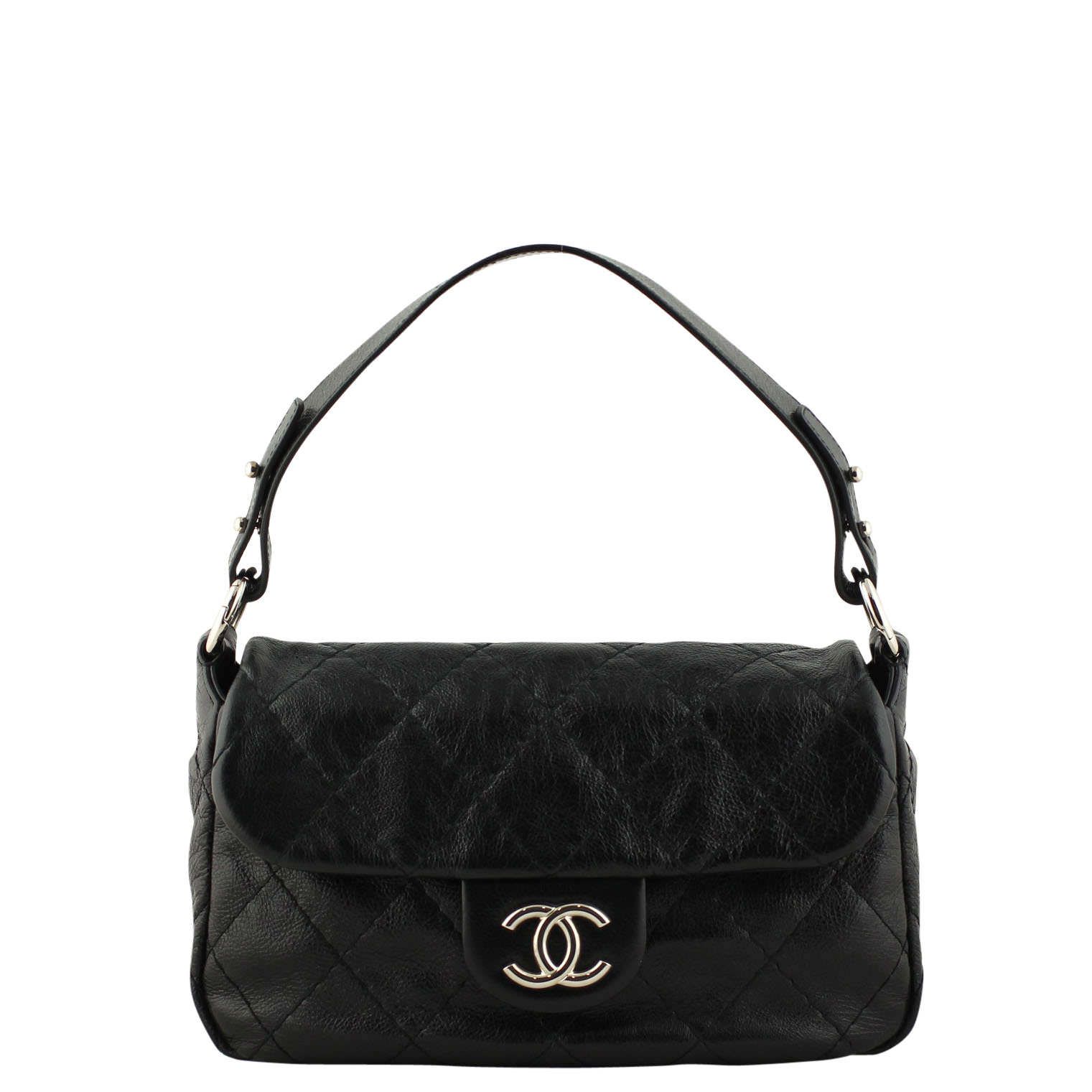 Chanel Top Handle Flap Bag Large