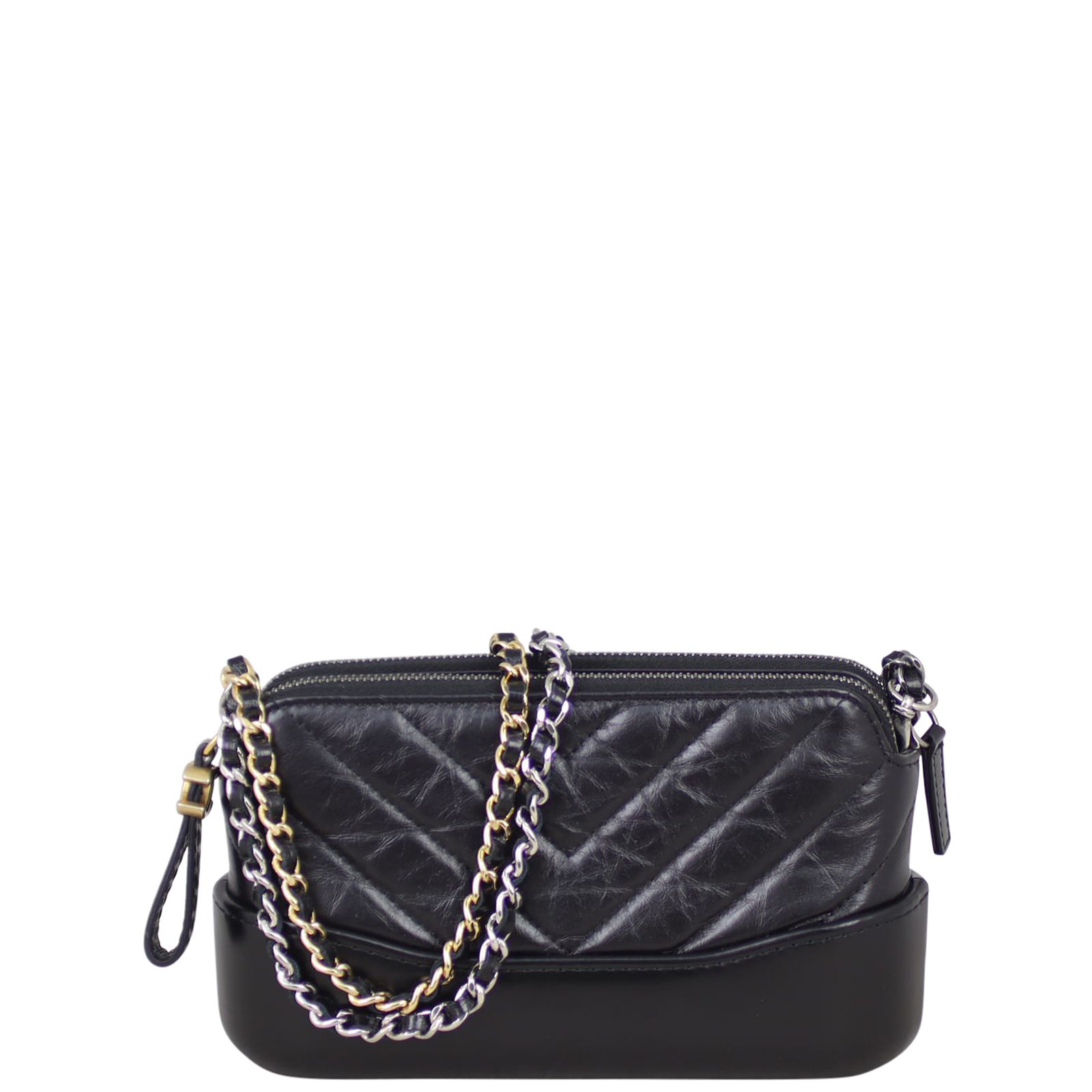 Chanel Gabrielle Clutch with Chain Black