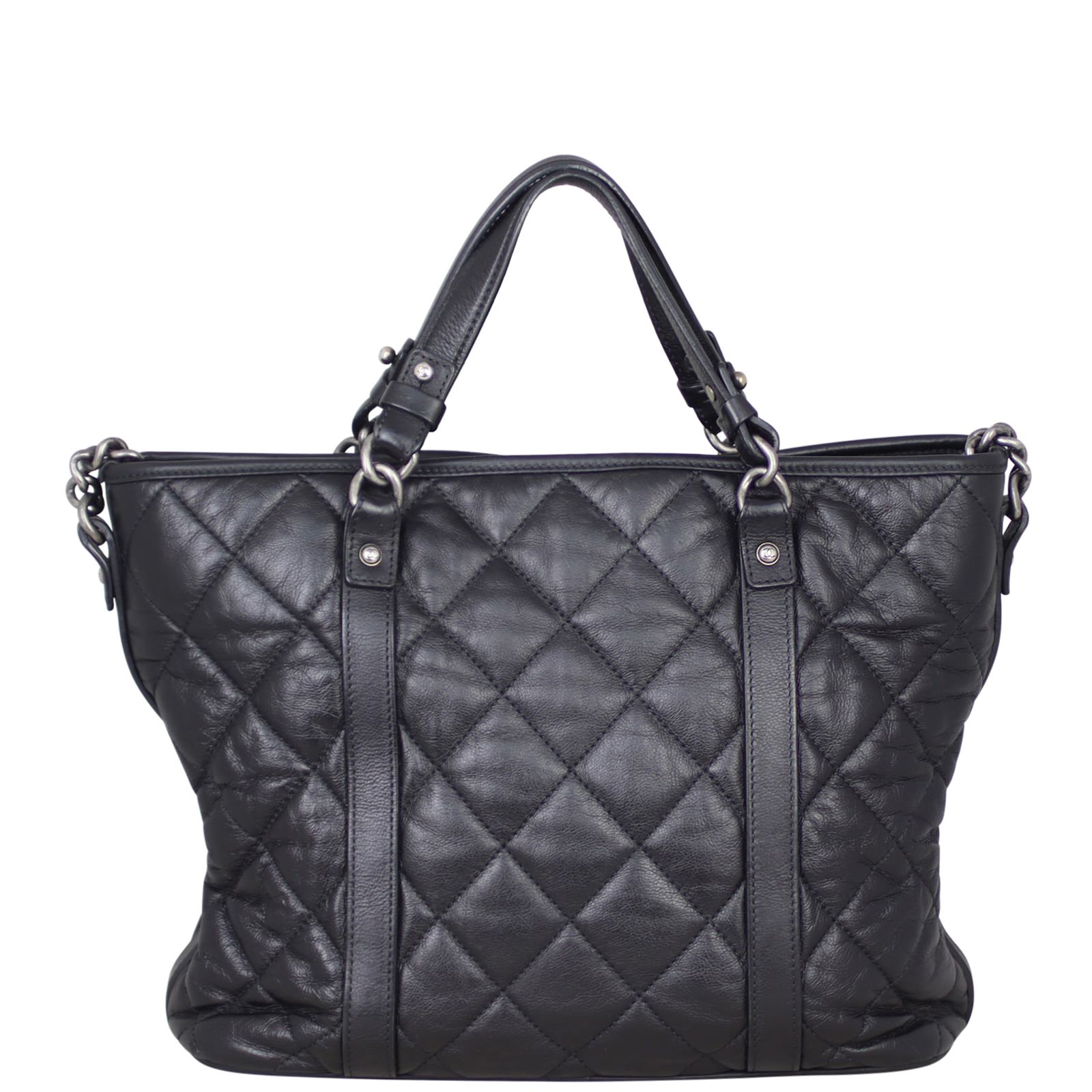 Chanel CC Two Way Shopping Tote