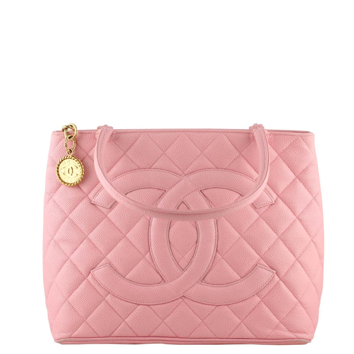Chanel Medallion Tote Baby Pink