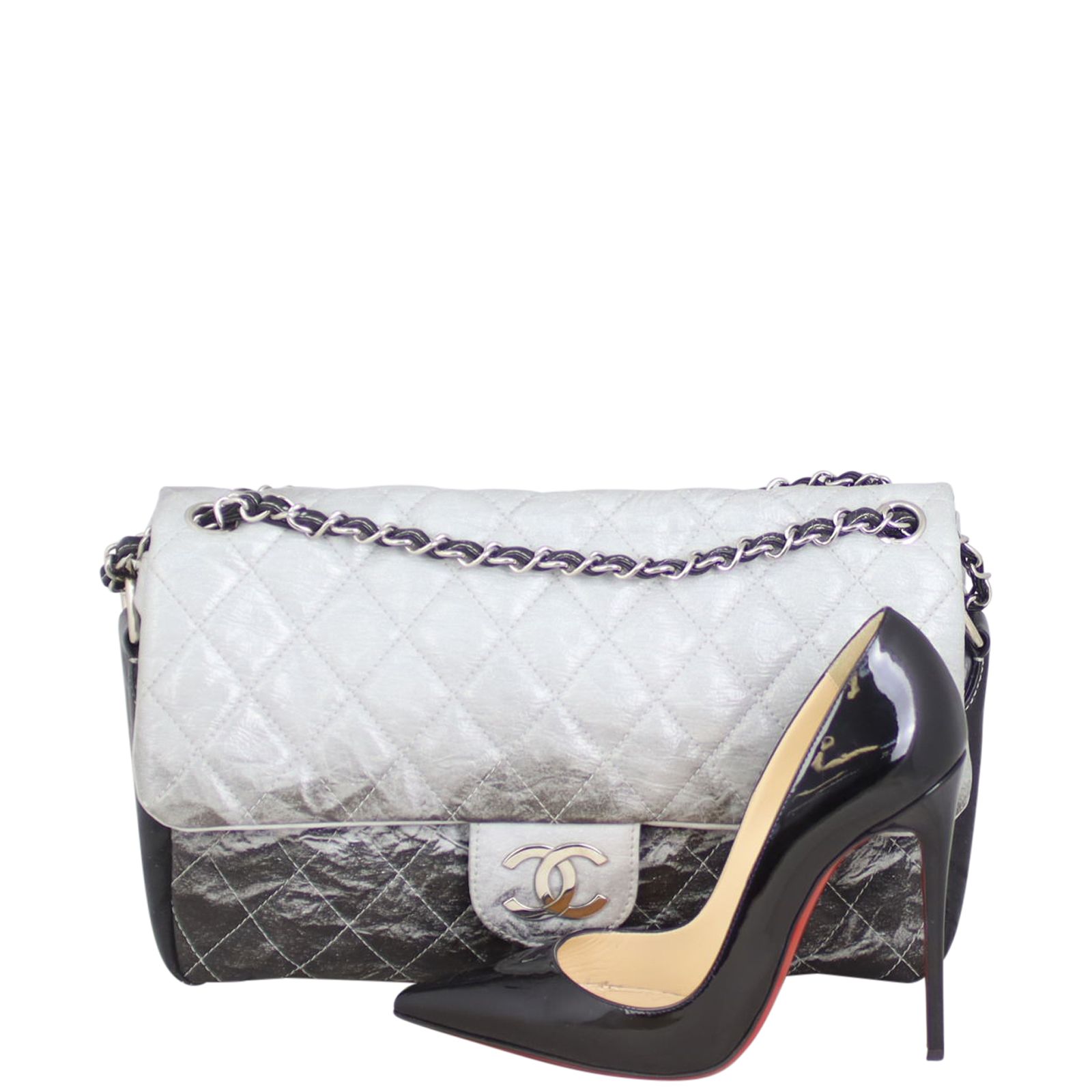 Chanel Melrose Degrade Jumbo Flap Bag