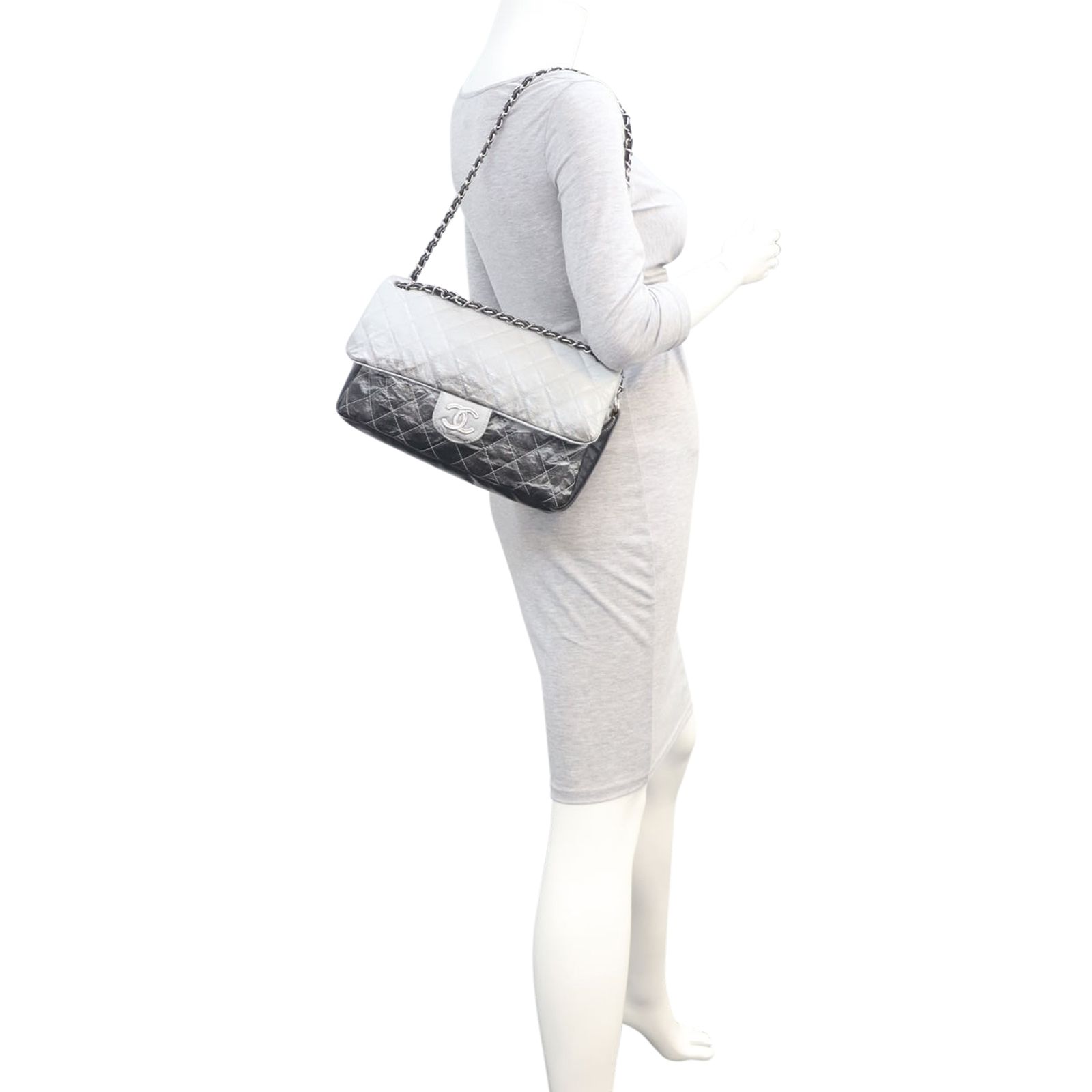 Chanel Melrose Degrade Jumbo Flap Bag