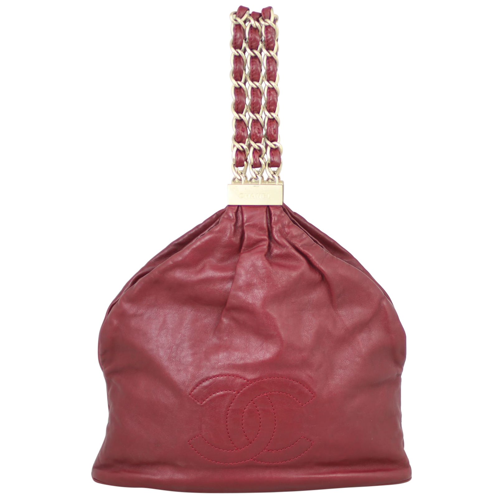 Chanel chain hobo bag deals