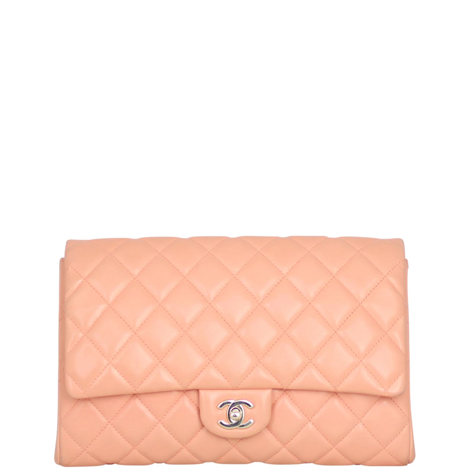 Chanel Single Flap Clutch with Chain