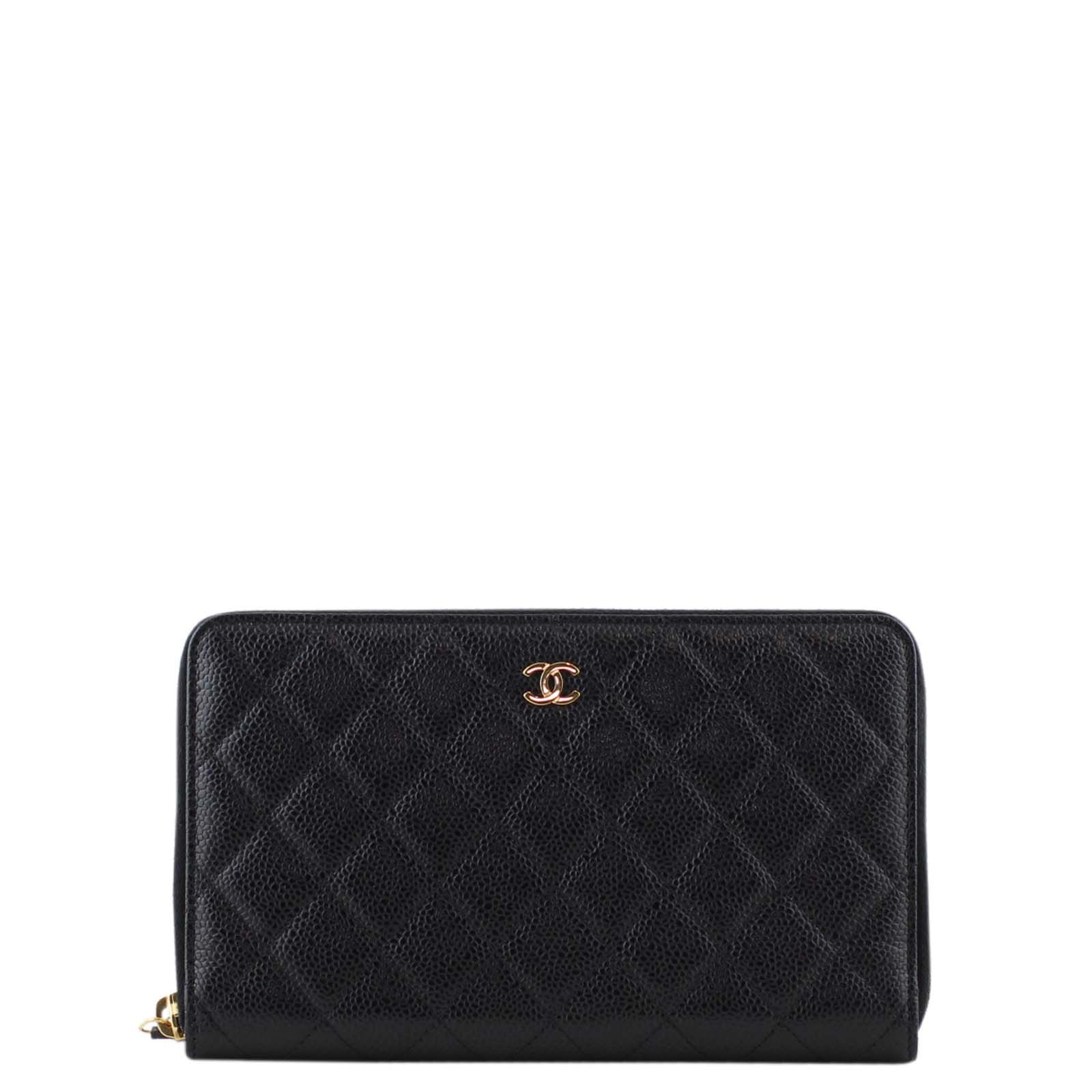 Chanel classic zipped wallet online
