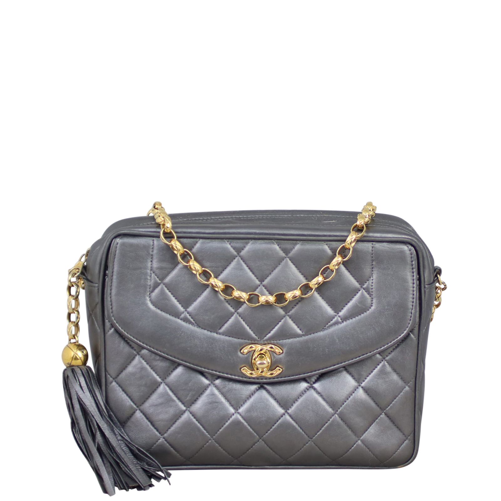 Chanel Vintage Quilted Camera Bag