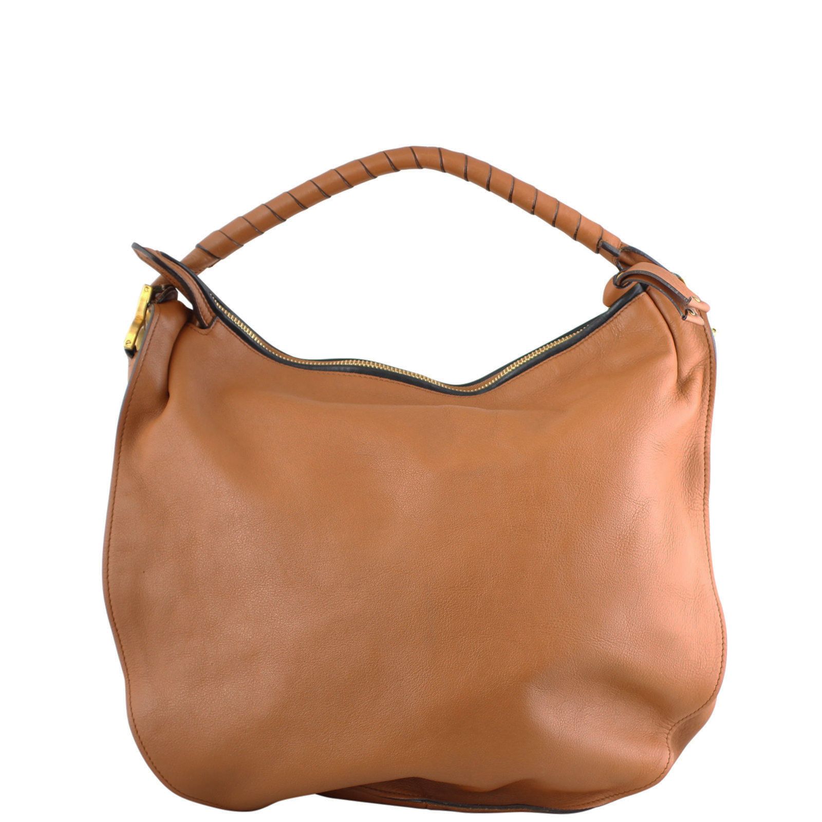 【関税&送料込】Chloe Marcie Hobo Bag Chloé Marcie Hobo Bag In Grained Leather in Motty grey