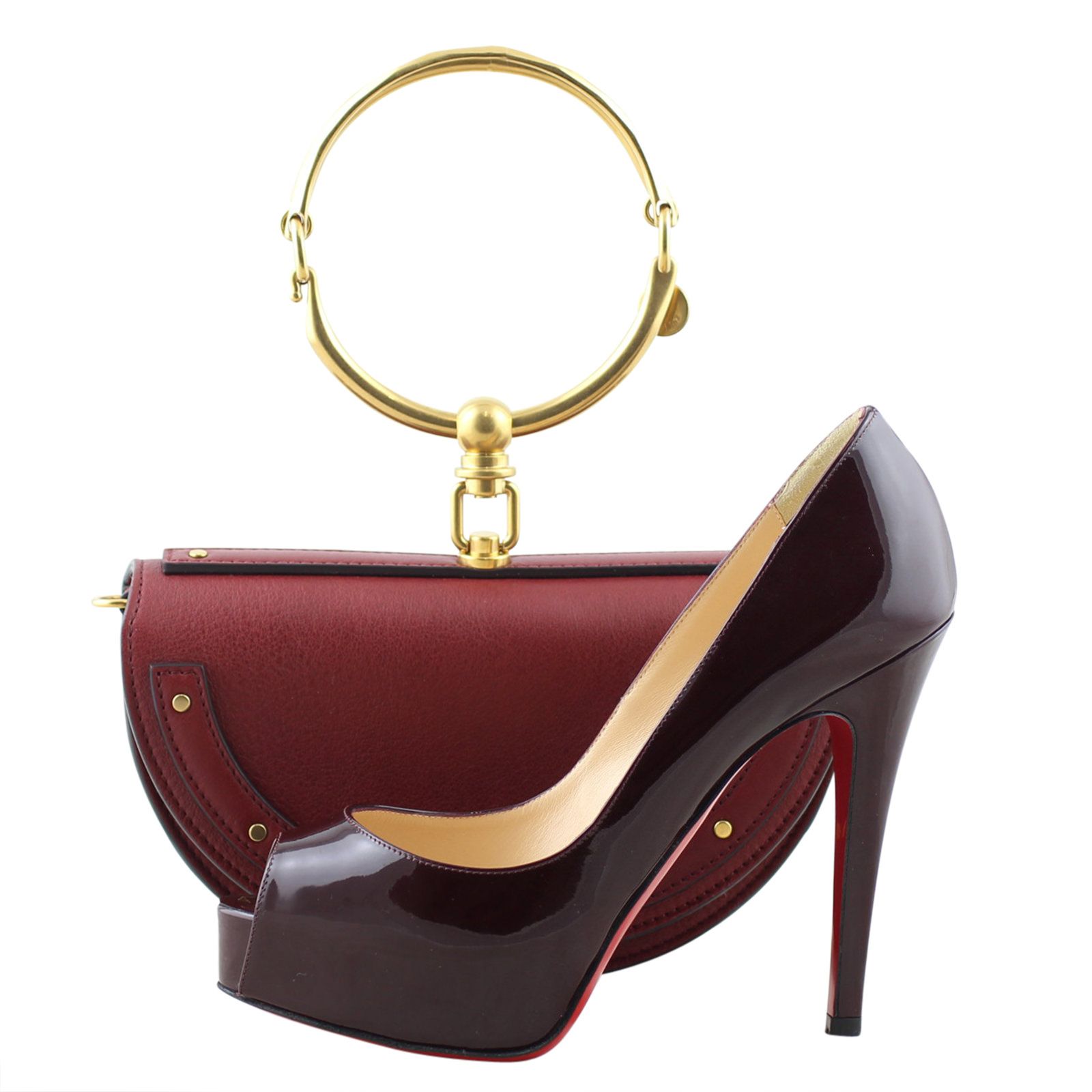 Chloe Nile Minaudiere Bracelet Bag