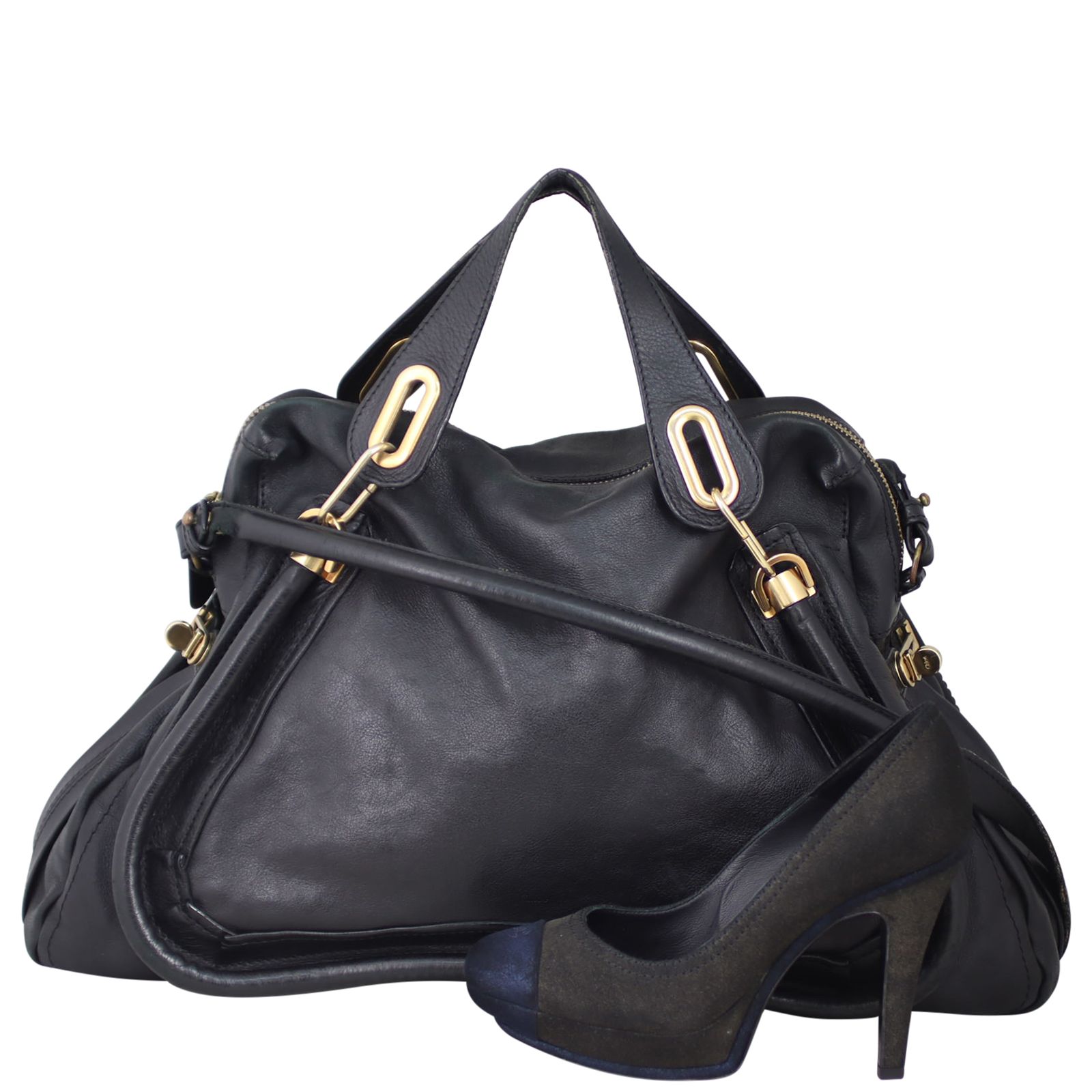 VIP価格.Chloe Paraty shoulder bag 関税送料込 VIP【関税送料無料】希少 Chloe' Paraty 24 shoulder bag