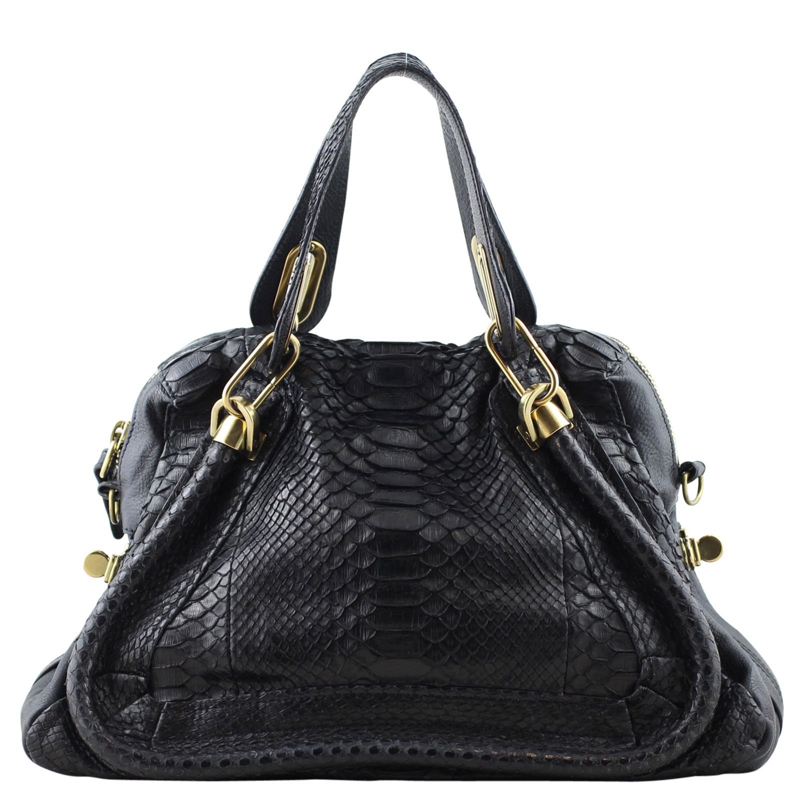 Chloe Paraty Python Medium Bag