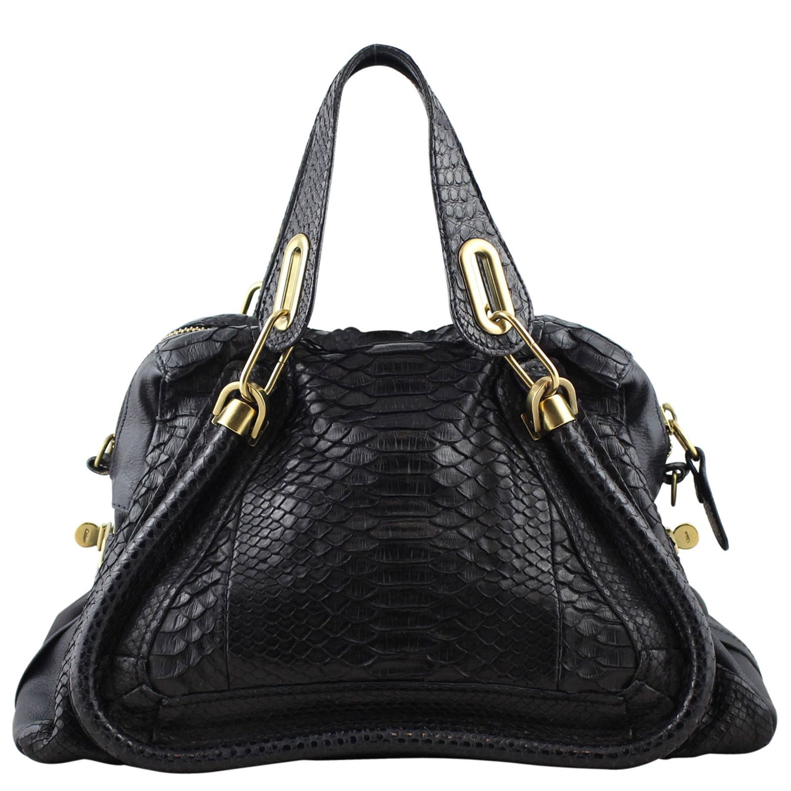Chloe Paraty Python Medium Bag