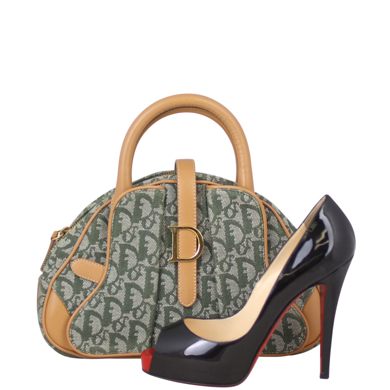 Dior Double Saddle Small Bowler Bag