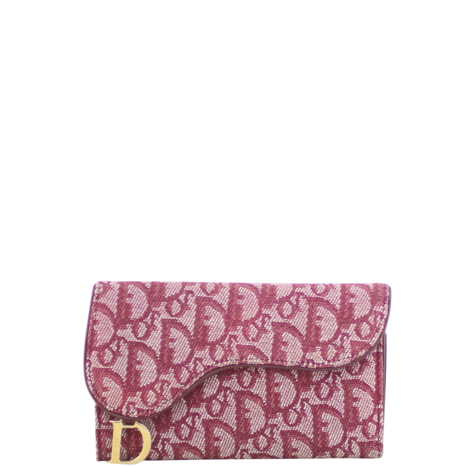 Dior Oblique Saddlebag Wallet
