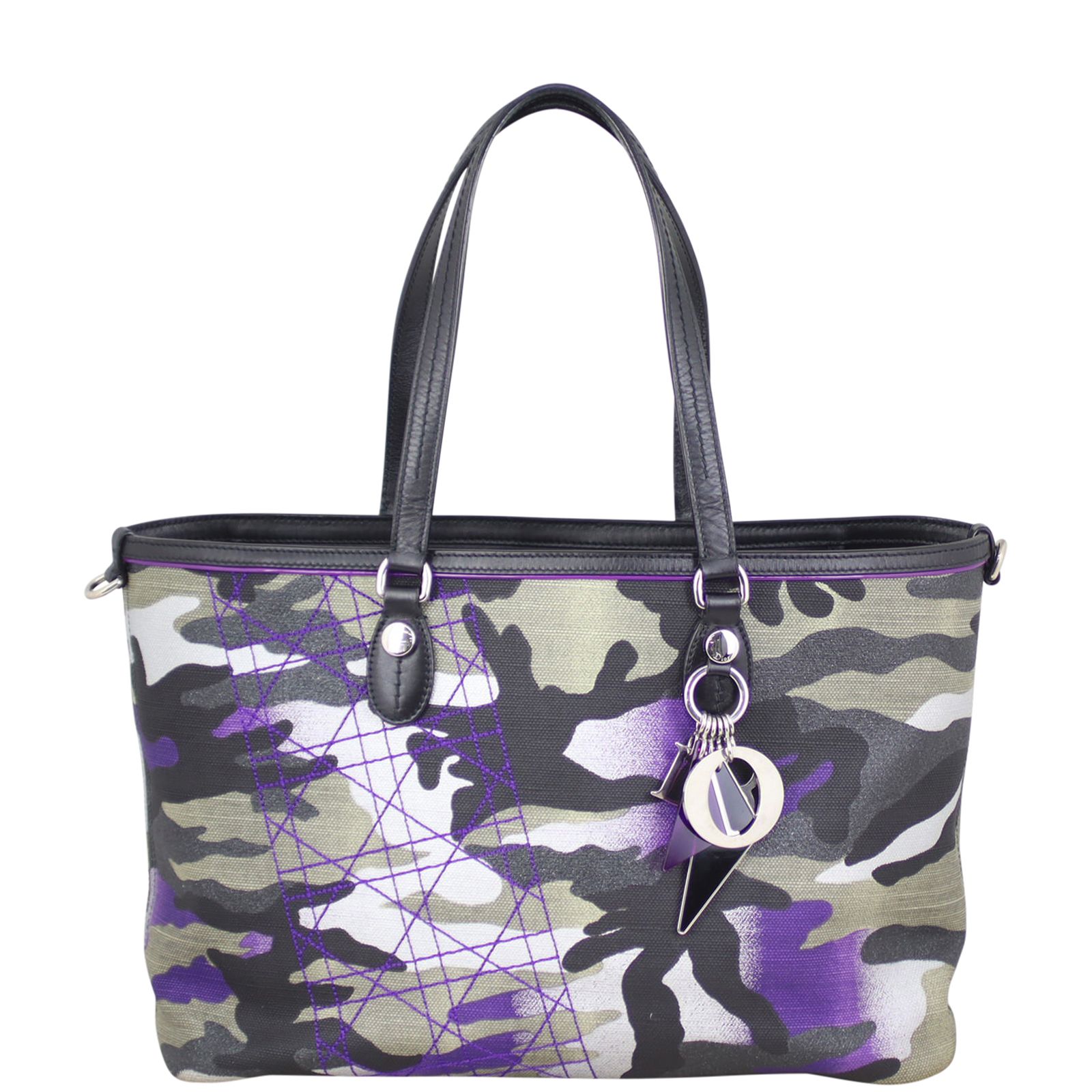 Dior x Anselm Reyle Camouflage Tote