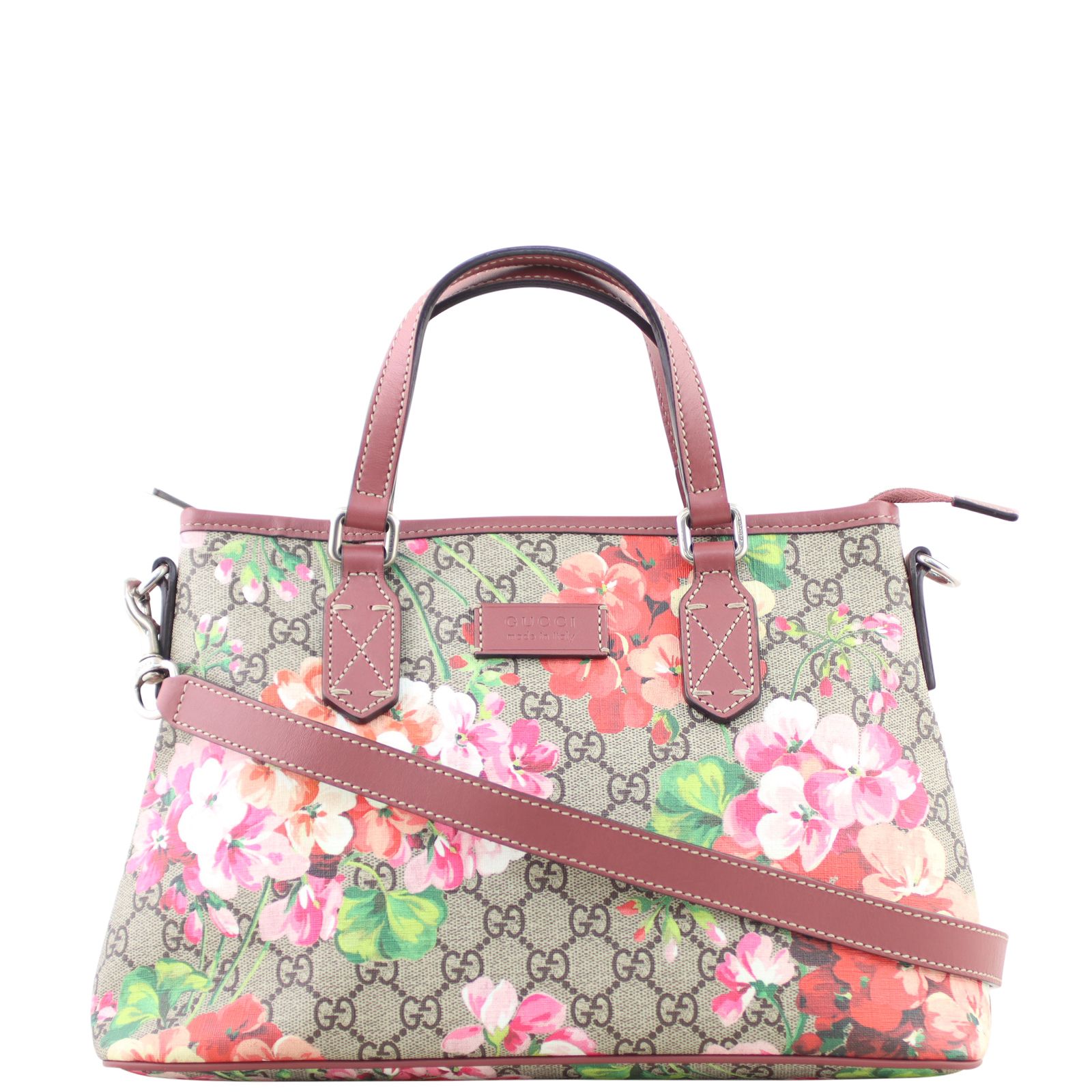 Gucci GG Blooms Small Zip Tote