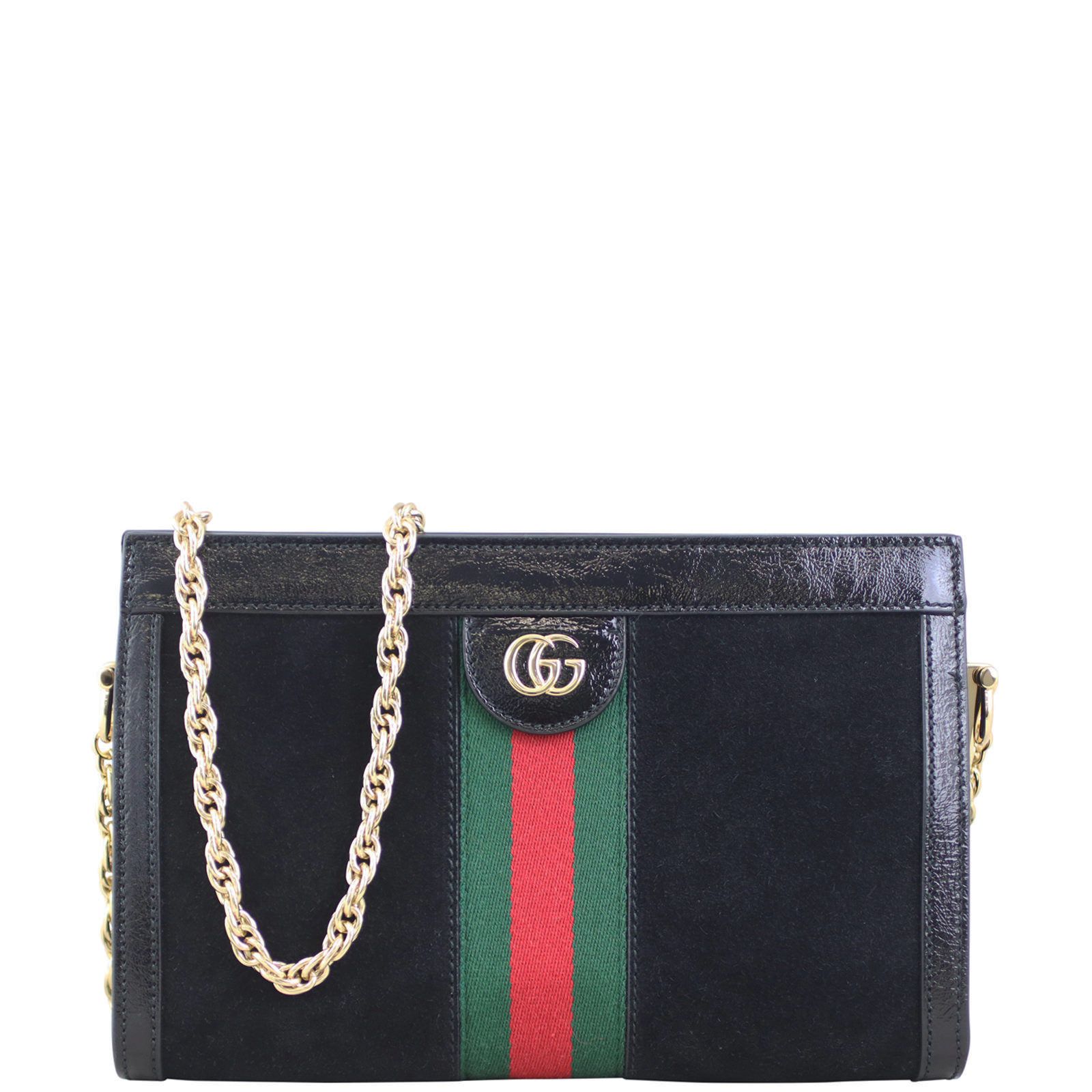 Gucci small suede shoulder bag deals