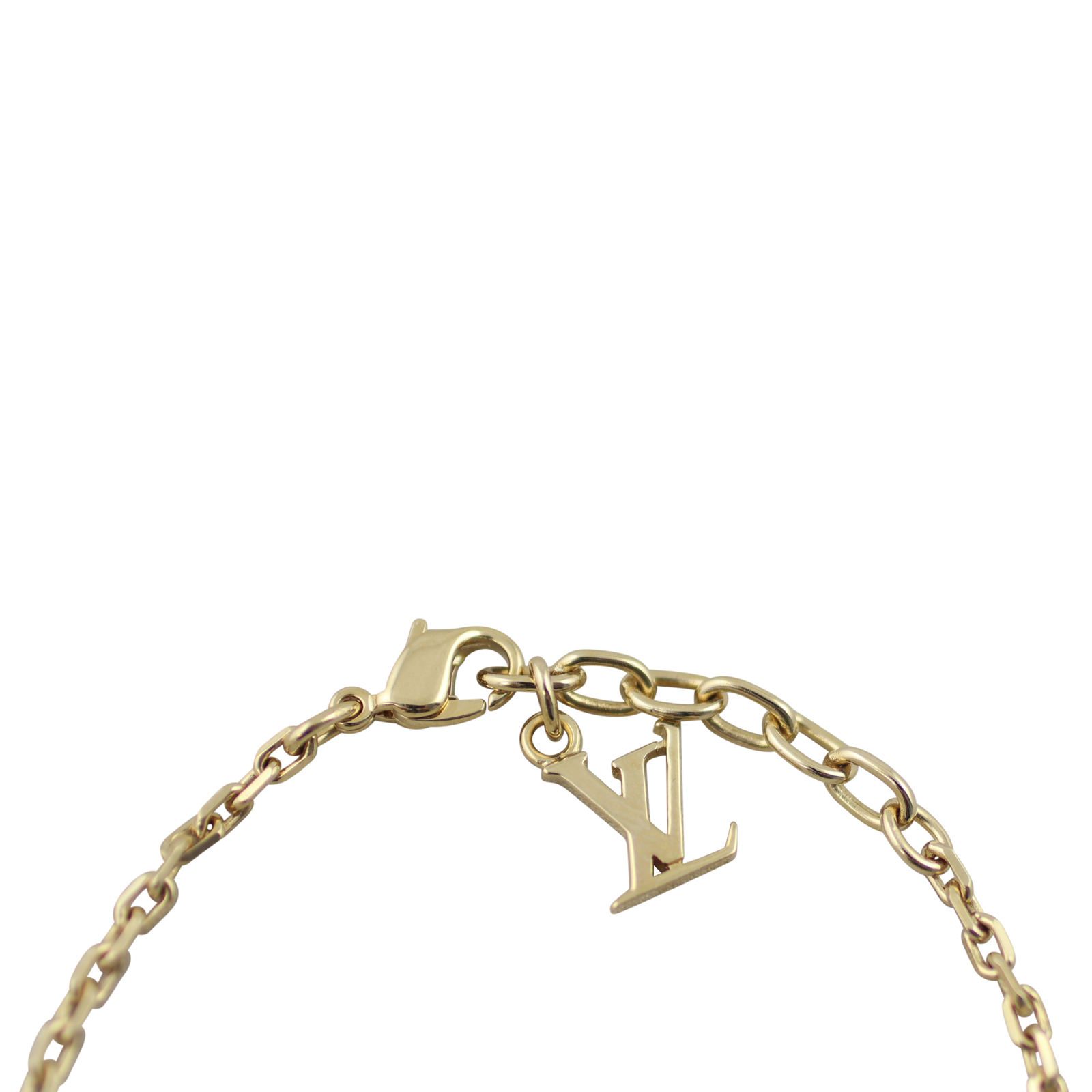 Louis Vuitton Gamble Charm Chain Bracelet  Rent Louis Vuitton jewelry for  $55/month