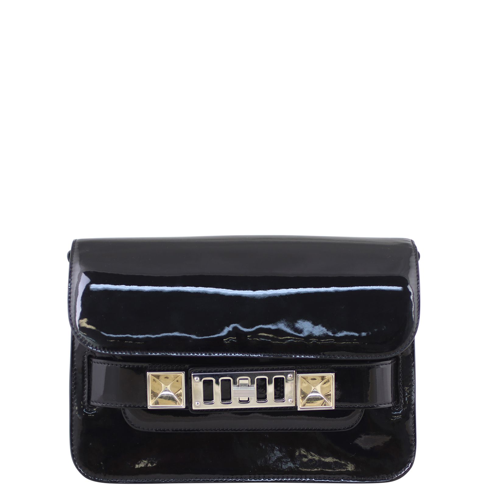 Proenza Schouler PS11 Mini Classic Patent