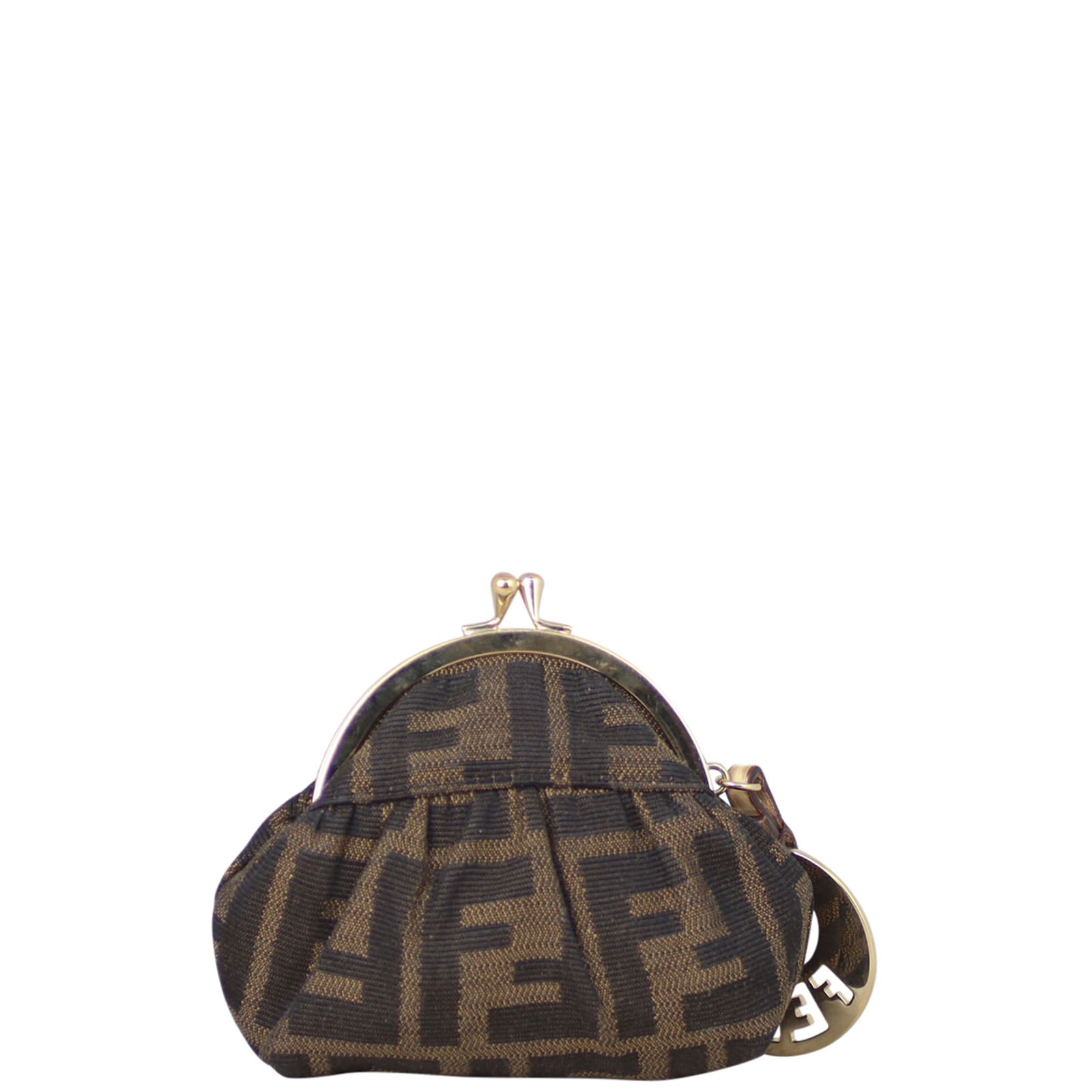 Fendi Kisslock Frame Coin Purse