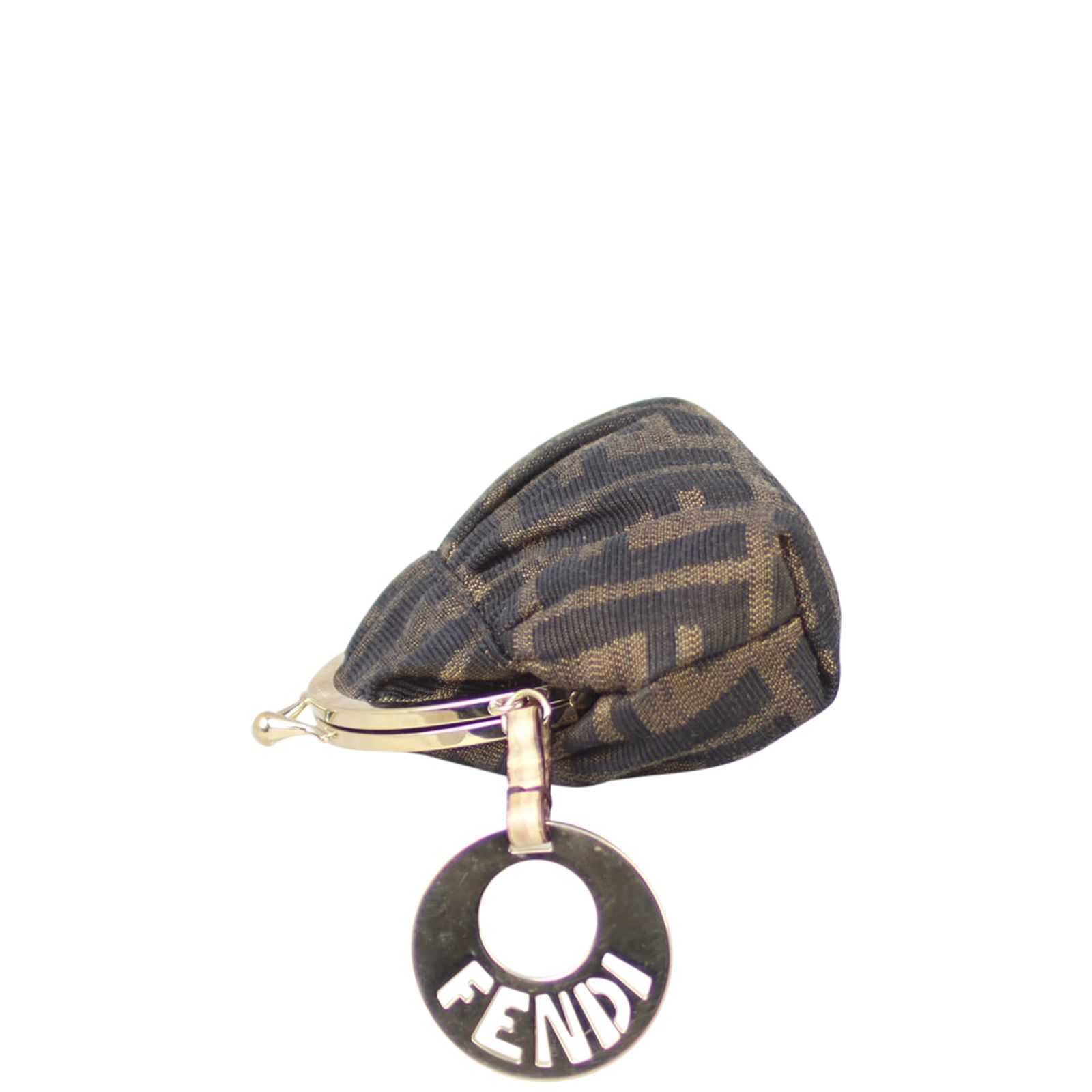Fendi Kisslock Frame Coin Purse