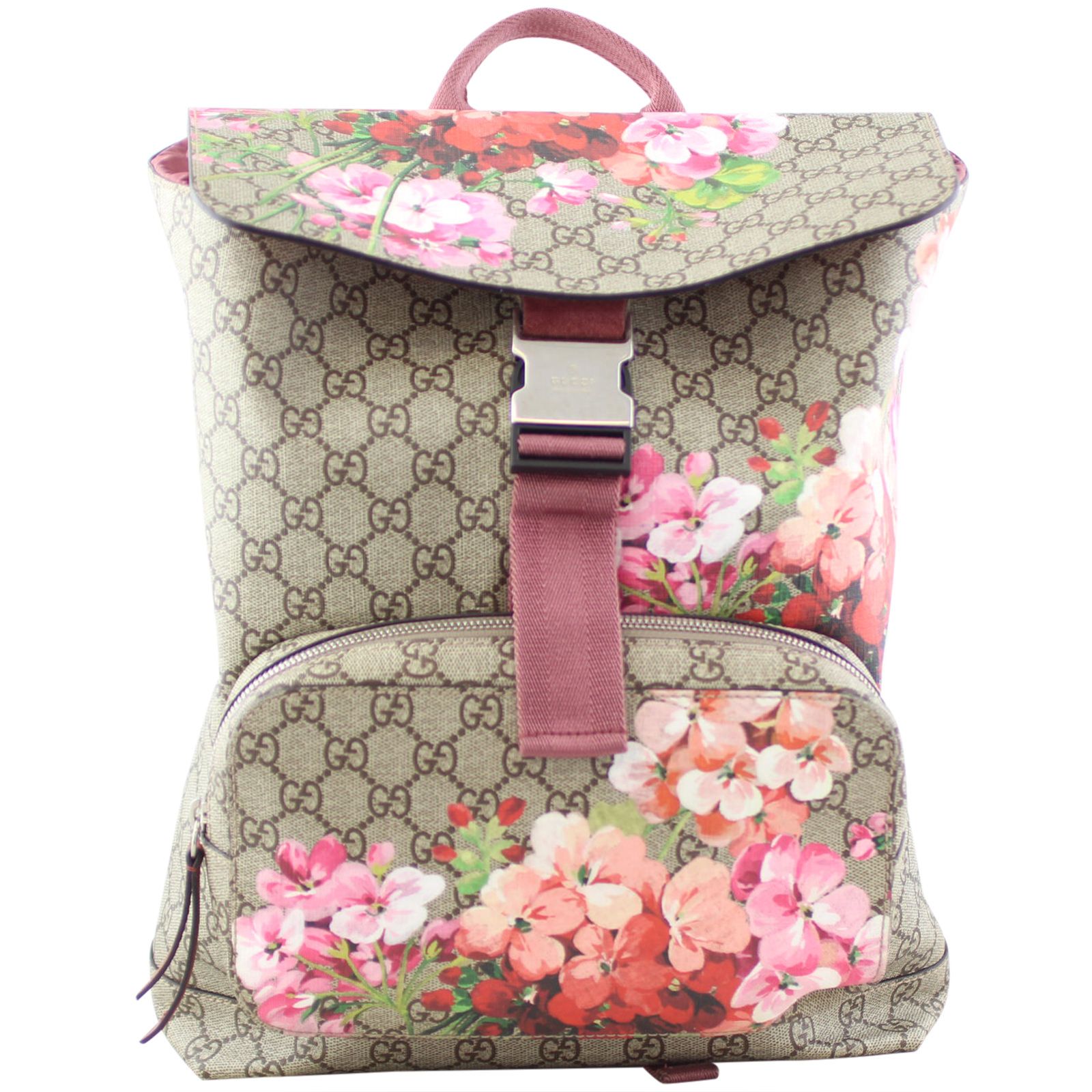 Gucci GG Supreme Blooms Backpack Small
