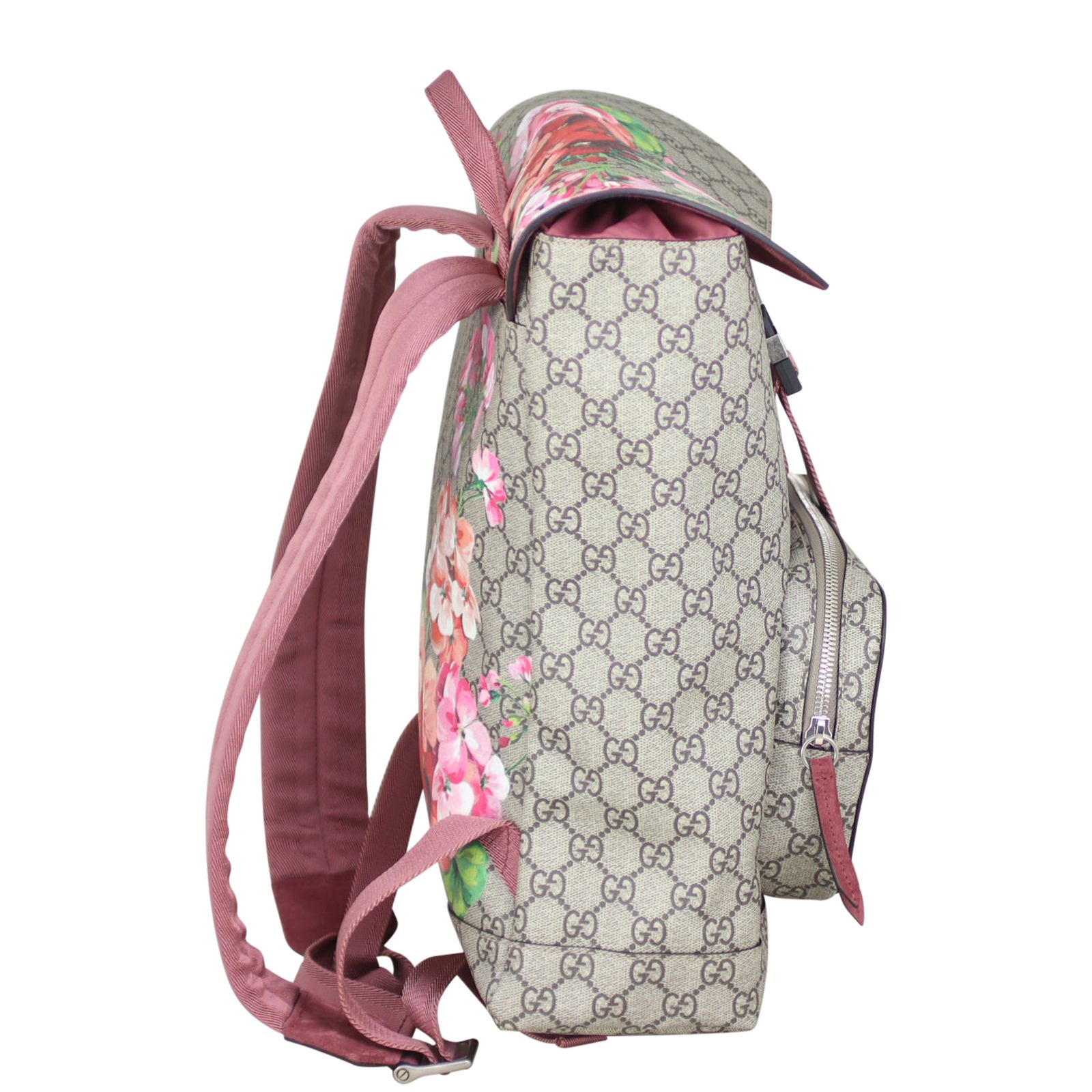 Gucci GG Supreme Blooms Backpack Medium